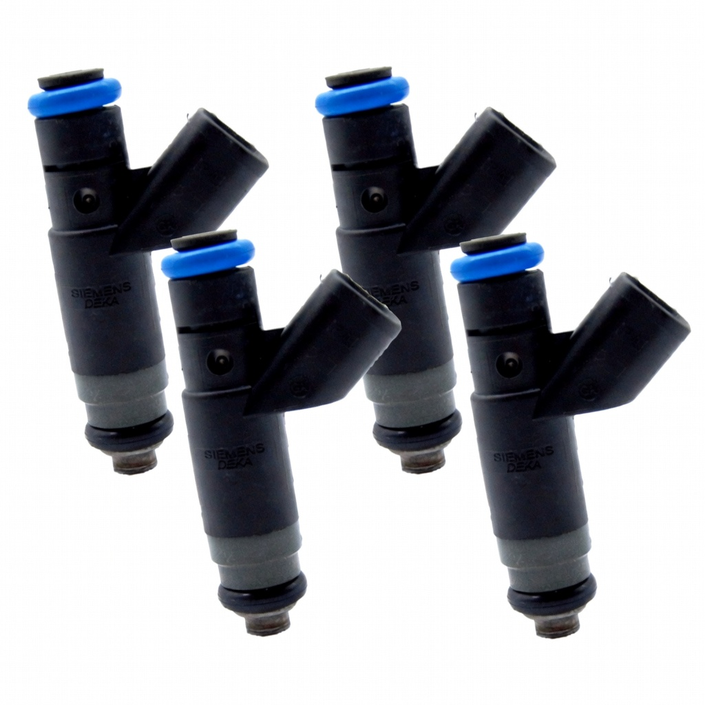 Siemens OEM Set of 4 Fuel Injectors for 2004-2006 Chrysler Sebring Dodge Caravan Neon I4 04891573AB