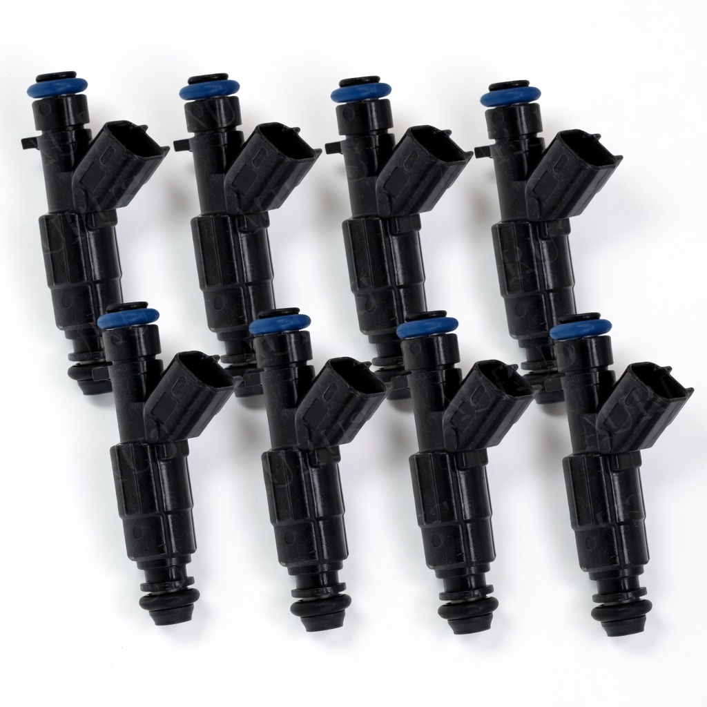 Aurus OEM Set of 8 Fuel Injectors for 2000-2003 Dodge Dakota Durango Ram 1500 2500 3500 5.9 0280155934