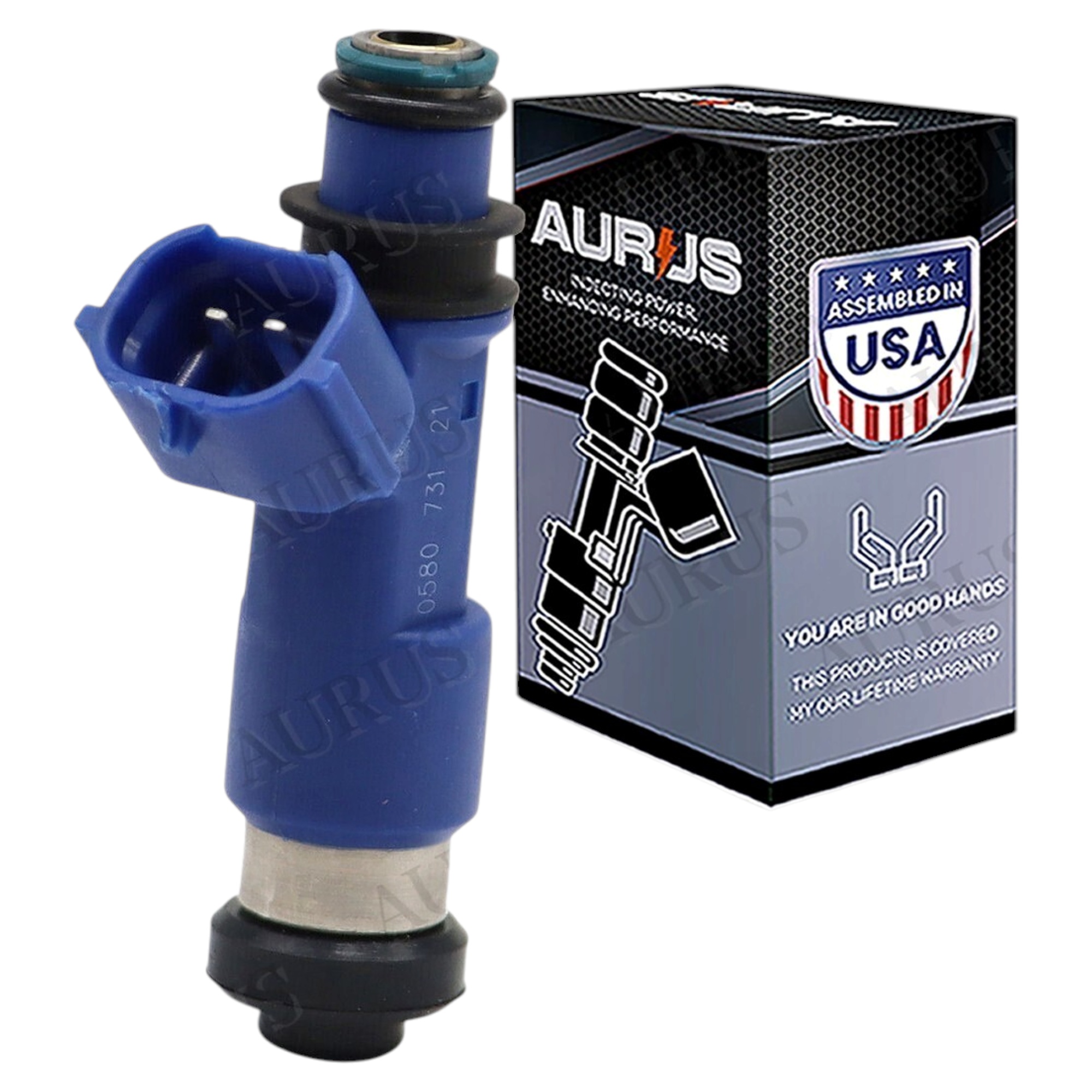 Aurus OEM Fuel Injector for 2004-2012 Subaru 2.5L Turbocharged 16600-AA170