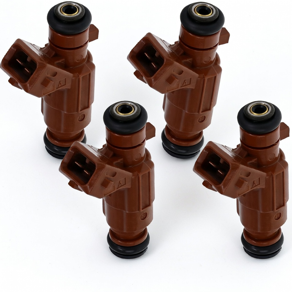 Bosch OEM Set of 4 Fuel Injectors for 2000-2009 Saab 9-3 2.0 2.3L 9-5 I4 0280156023