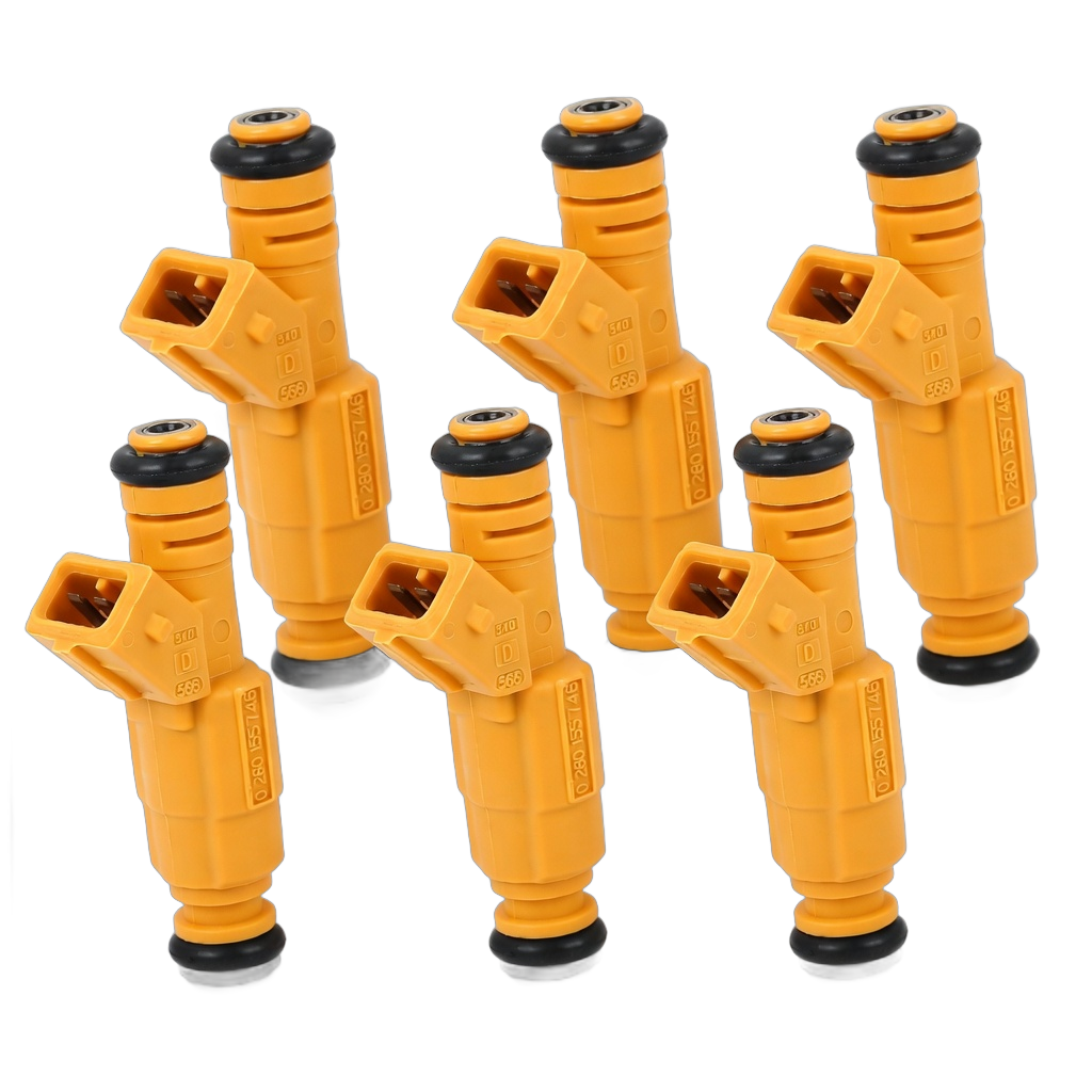 Bosch OEM Set of 6 Fuel Injectors for 95 96 97 98 Volvo 960 S90 V90 2.9L L6 0280155746