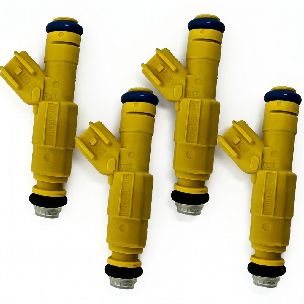 Bosch OEM Set of 4 Fuel Injectors for 2004 2005 2006 2011 Ford Ranger Mazda B2300 2.3L 0280156205 — view 1