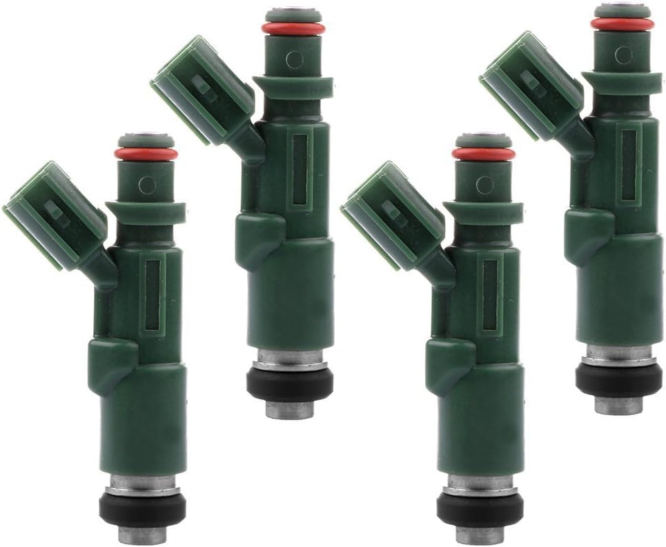 Denso OEM Set of 4 Fuel Injectors for 2001-2009 Prius 2000-2004 Echo 2004-2006 Scion xA xB 1.5 23250-21020