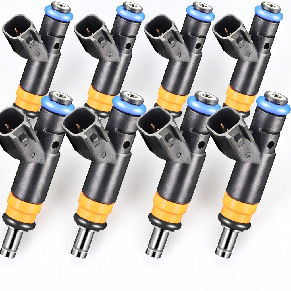 Siemens OEM Set of 8 Fuel Injectors for 2011 2012 2013 2014 15 16 2017 Ram 2500 5.7L V8 05037479AC