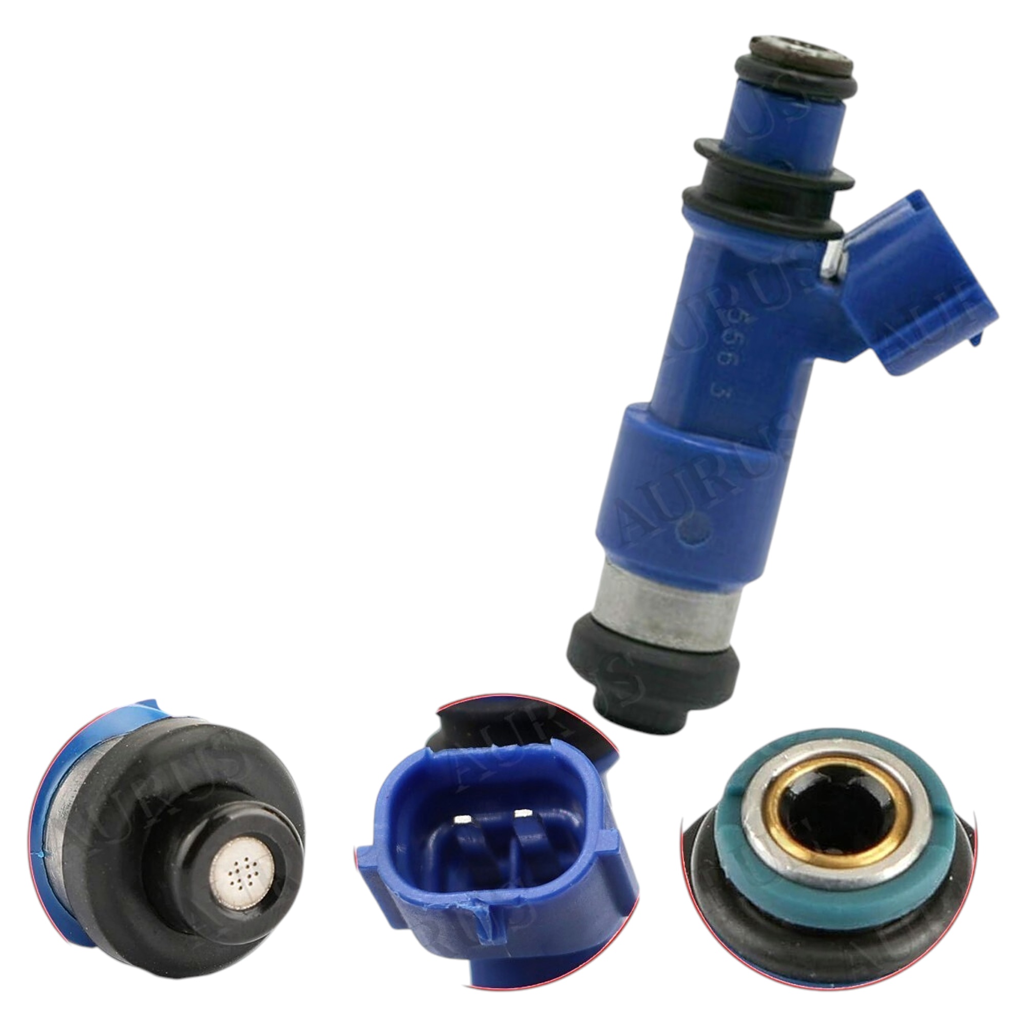 Denso OEM Fuel Injector for 2001-2006 Subaru Forester Impreza Legacy 2.0L 2.5L 195500-3910 thumbnail 2