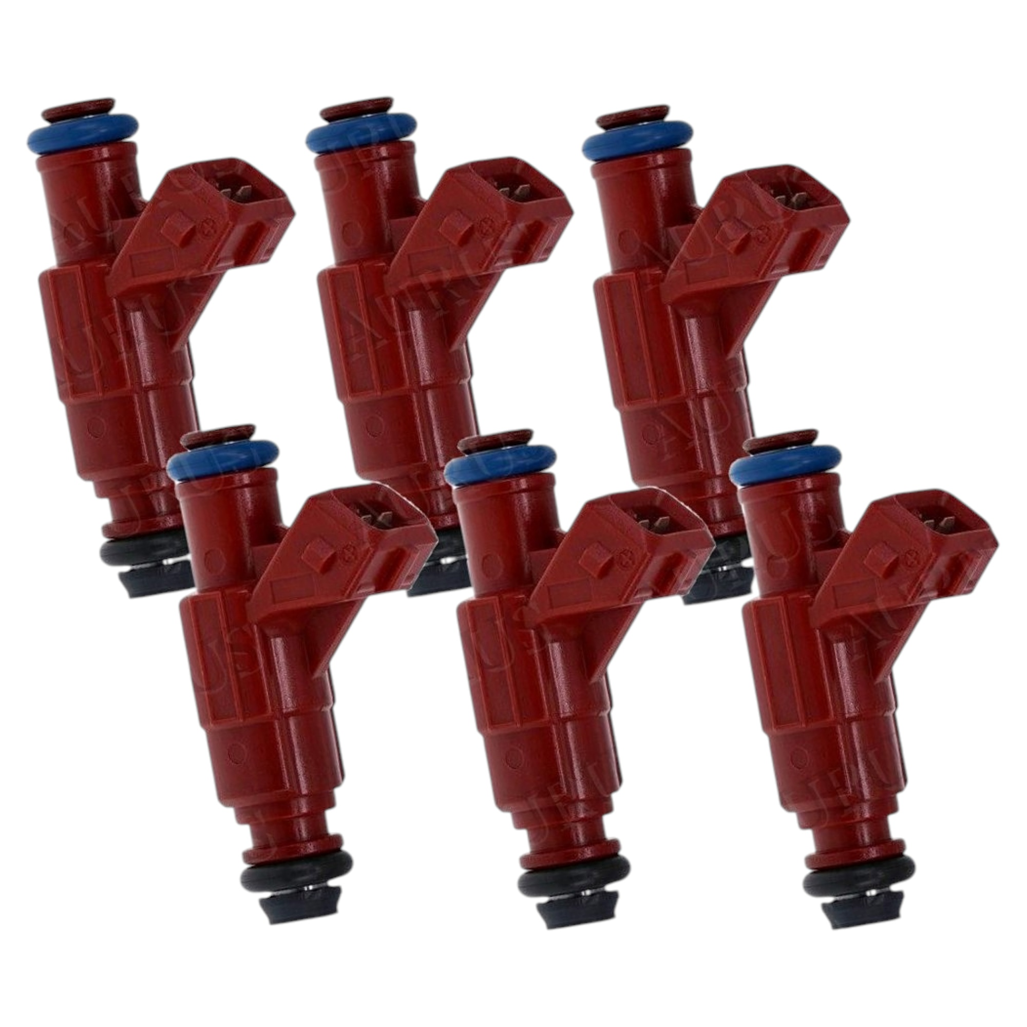 Aurus OEM Set of 6 Fuel Injectors for 2002-2004 Ford Explorer Mercury Mountaineer 4.0 FLEX 0280156028