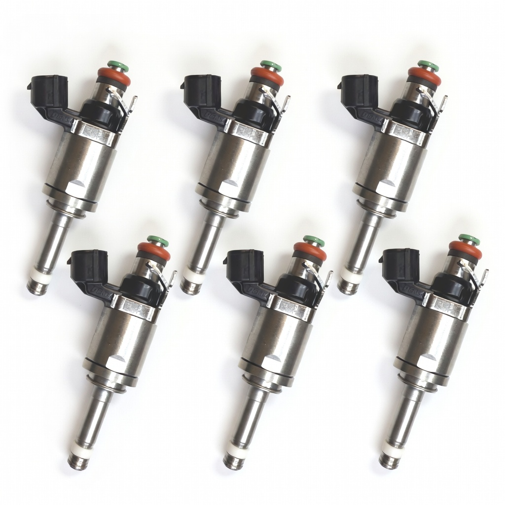 Denso OEM Set of 6 Fuel Injectors for 2014-2020 Acura RLX MDX TLX 3.5L V6 16450-R9P-A01