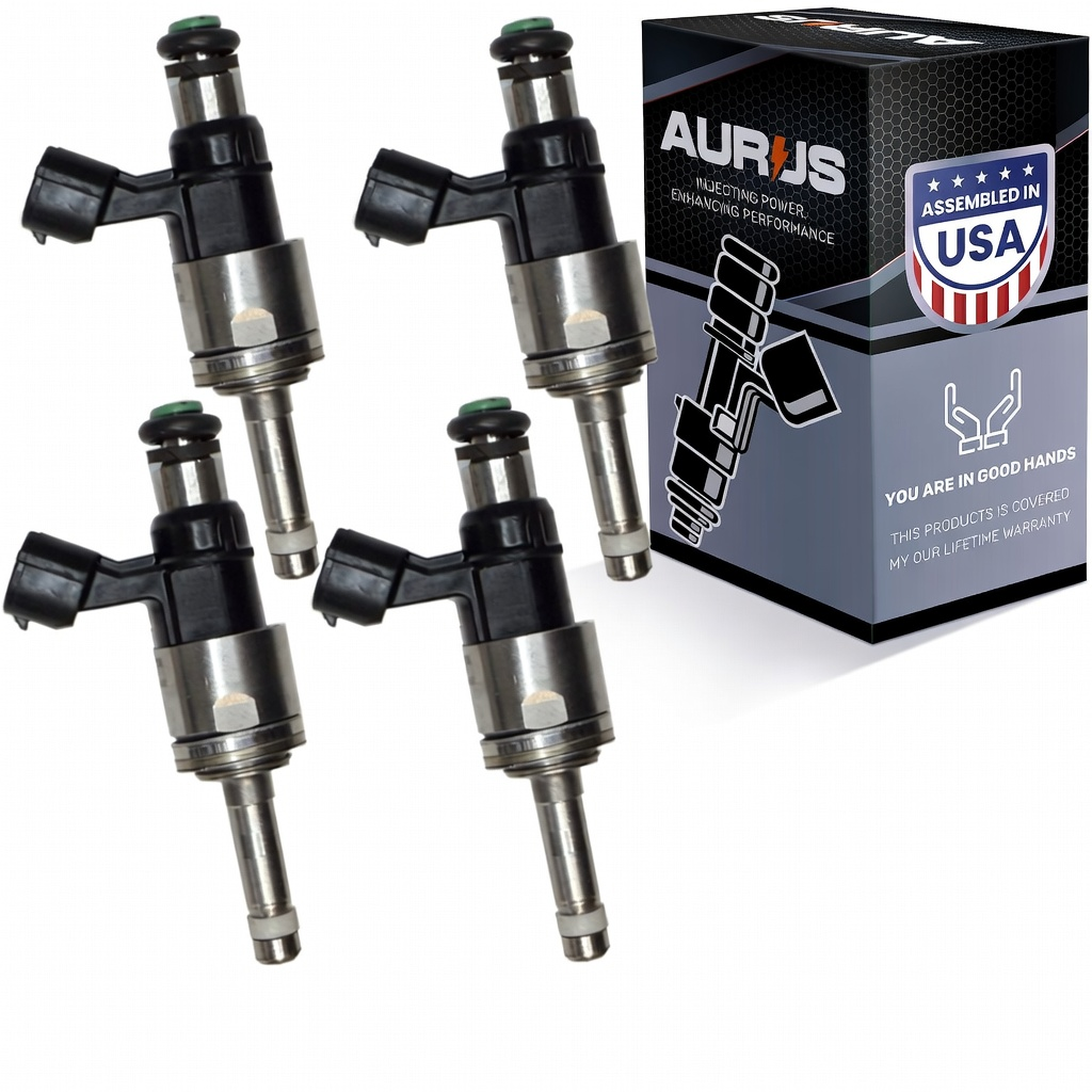 Aurus OEM Set of 4 Fuel Injectors Set for 2020-2025 Subaru Legacy Outback Crosstrek 2.5L H4 16611-AB-06A
