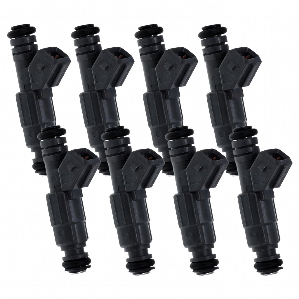 Aurus OEM Set of 8 Fuel Injectors for 1999-2005 Range Rover BMW 540i 740i 740iL X5 Z8 0280155823