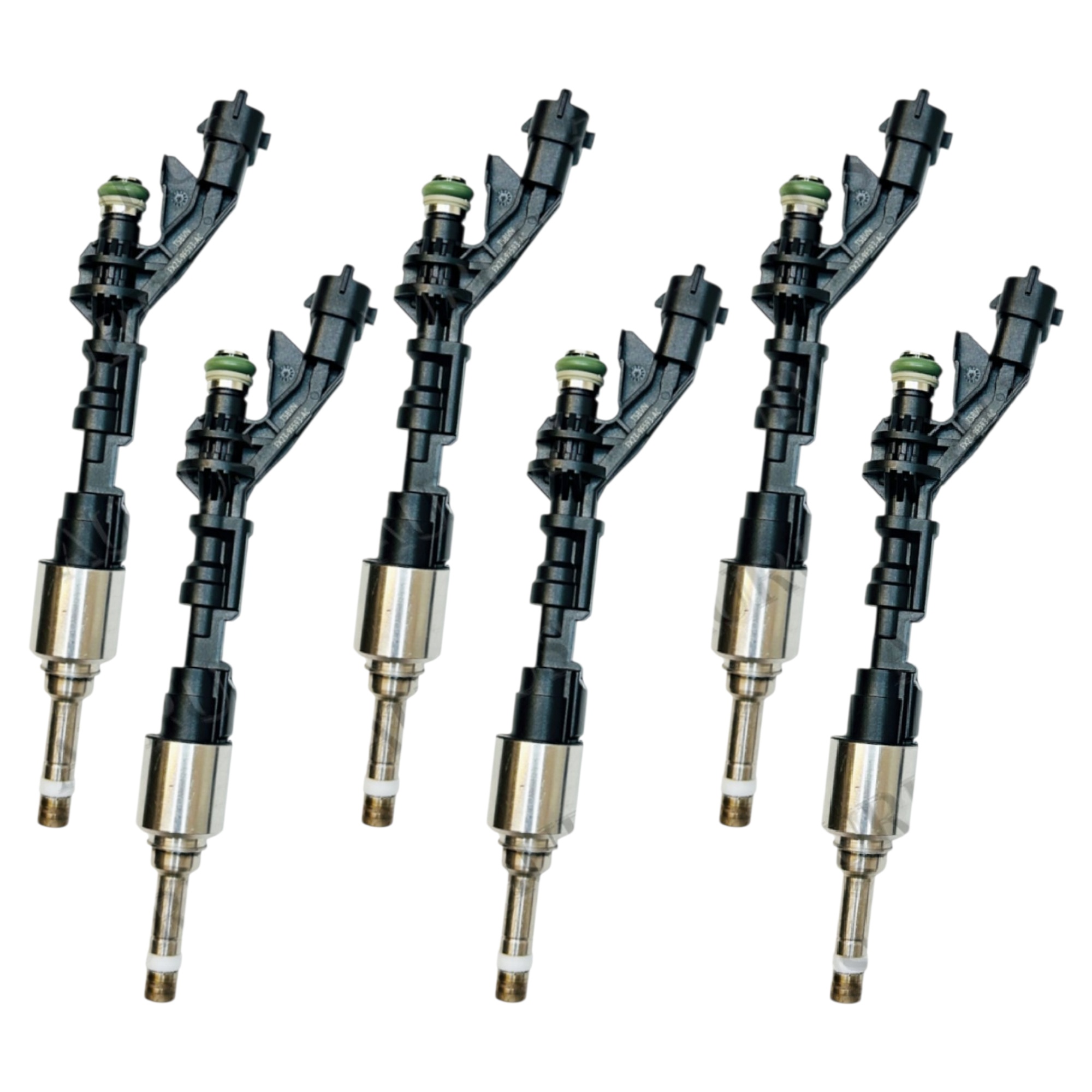 Aurus OEM Set of 6 Fuel Injectors 2012-2019 BMW 435i 535I 640I X3 X4 X5 X6 M2 3.0L L6 0261500260