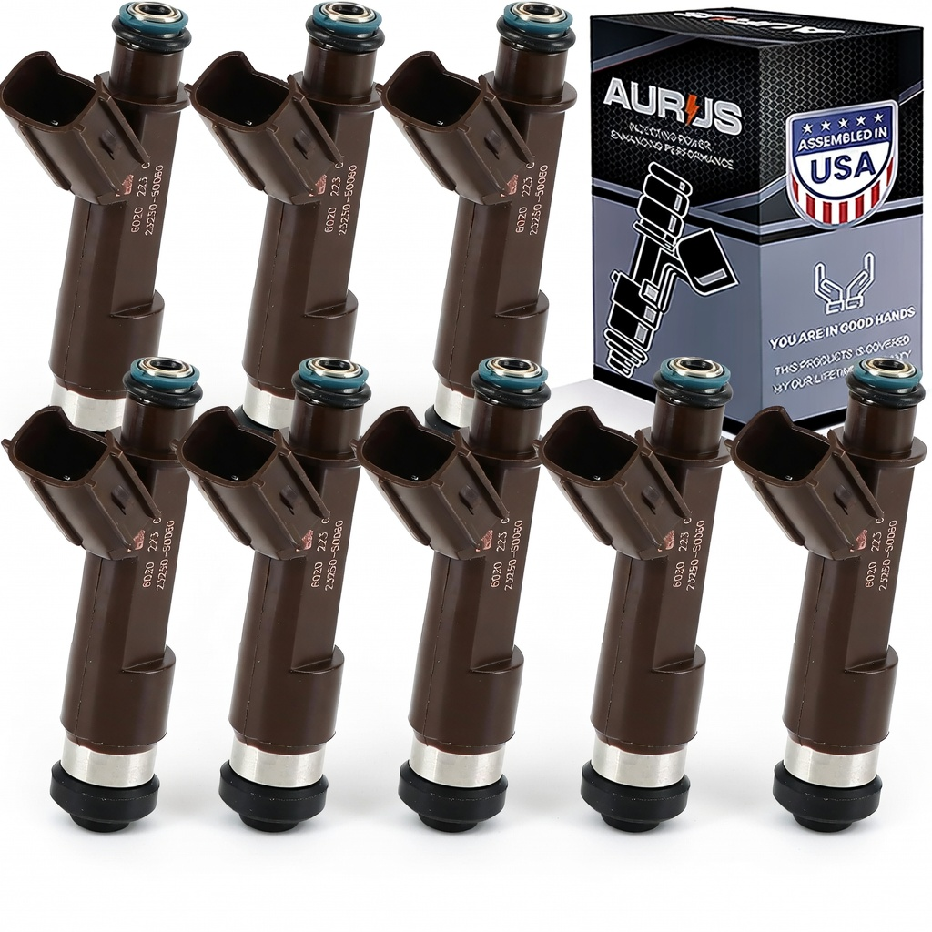 Aurus Fuel Injectors with Test Report for Sequoia Tundra Lexus GX470 — view 1