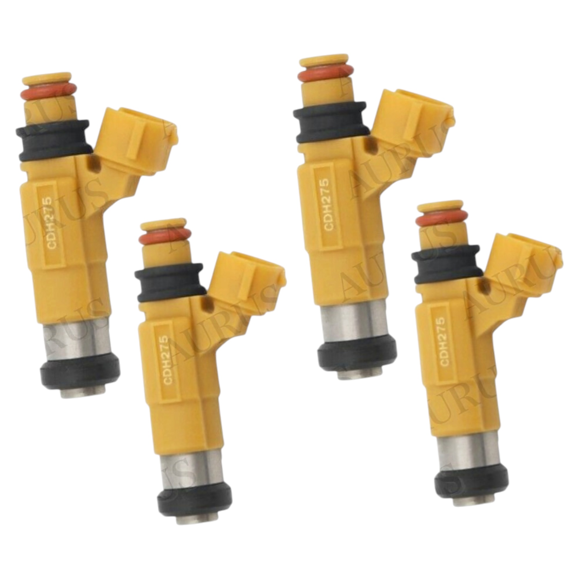 Nikki Bosch OEM Set of 4 Fuel Injectors for 1997-2000 Mitsubishi Eclipse Galant Montero Sport 2.4 CDH-275 — view 1