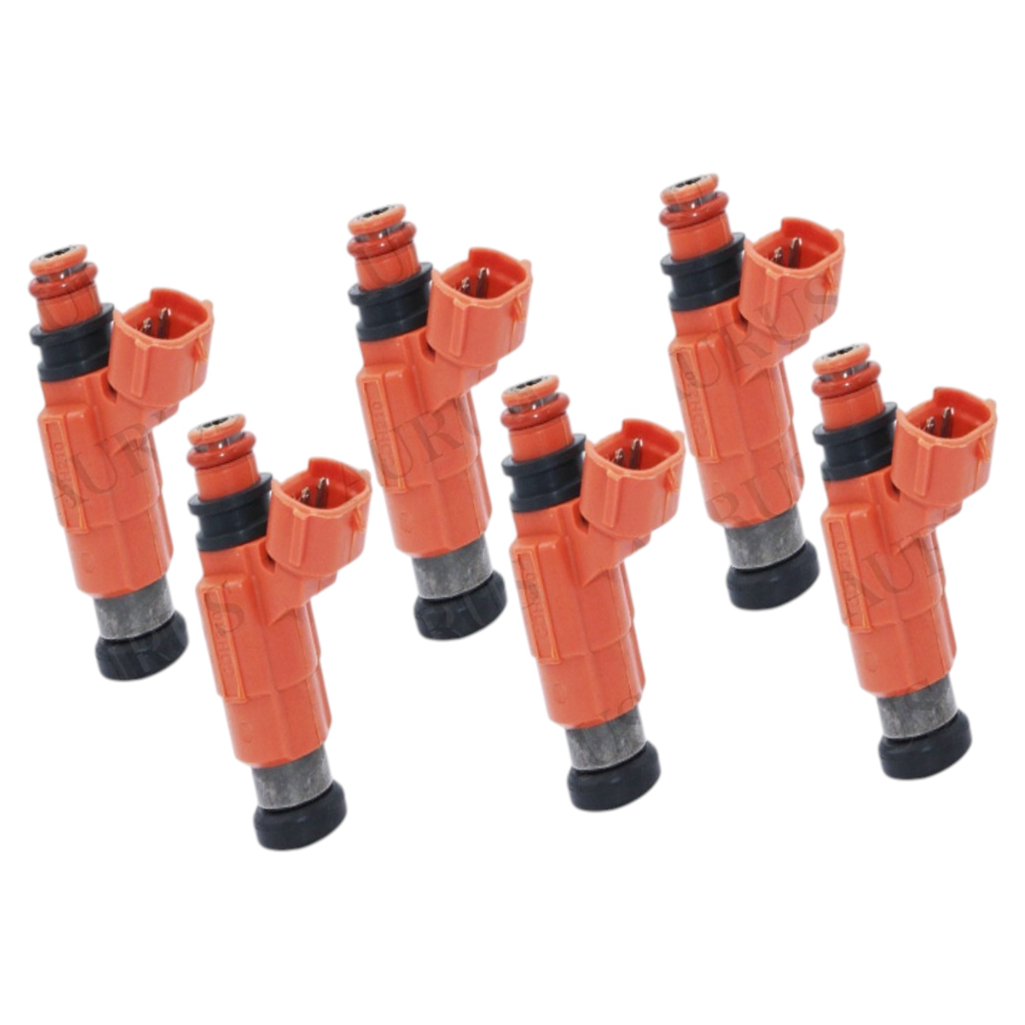 Bosch OEM Set of 6 Fuel Injectors for 1999-2005 Mitsubishi Chevy Chrysler Dodge 2.5 2.7 3.0 CDH-210