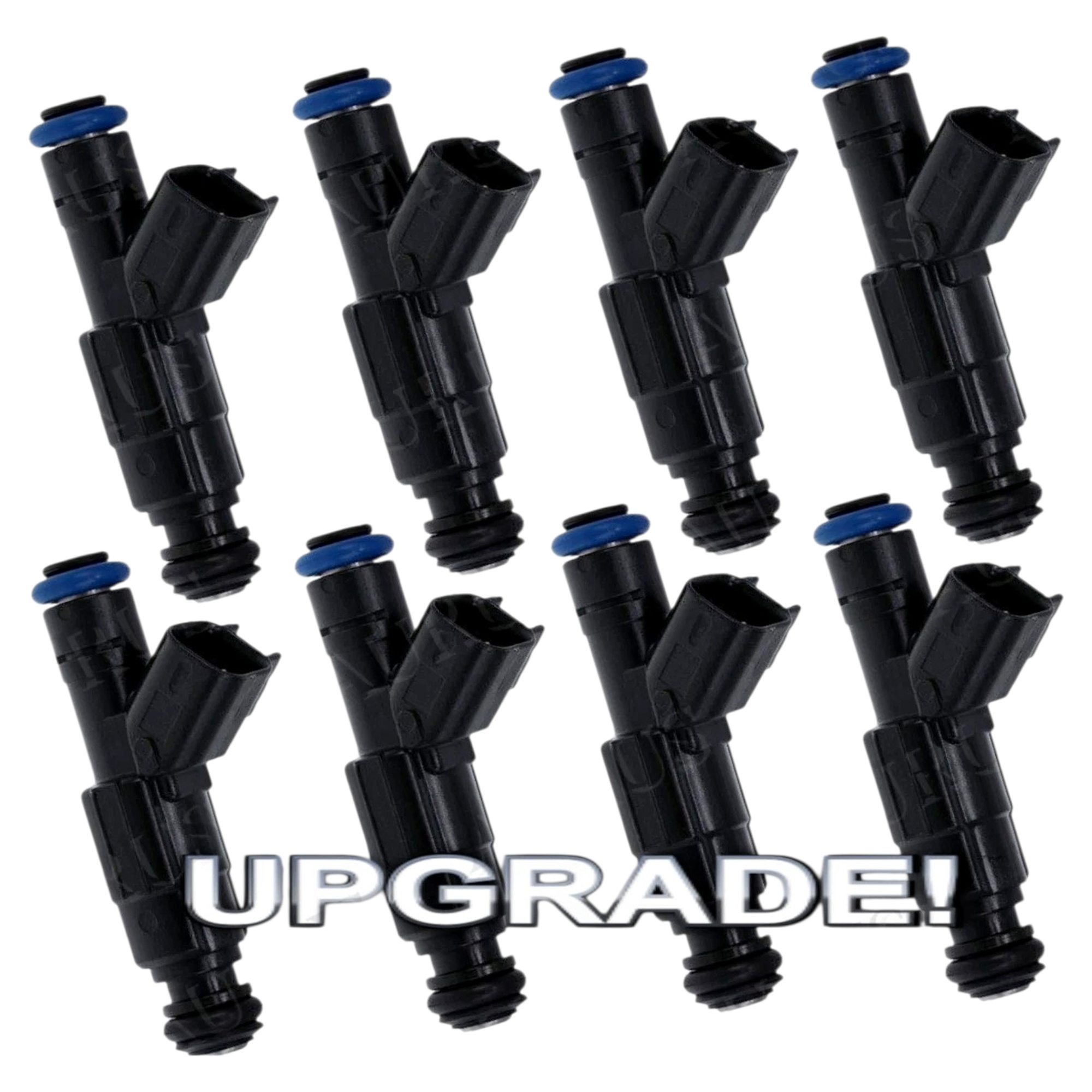 Bosch OEM Set of 8 4 HOLE Fuel Injectors Fuel Delivery & Engine Sufficiency for 2004-2007 Jeep Dodge 4.7L V8
