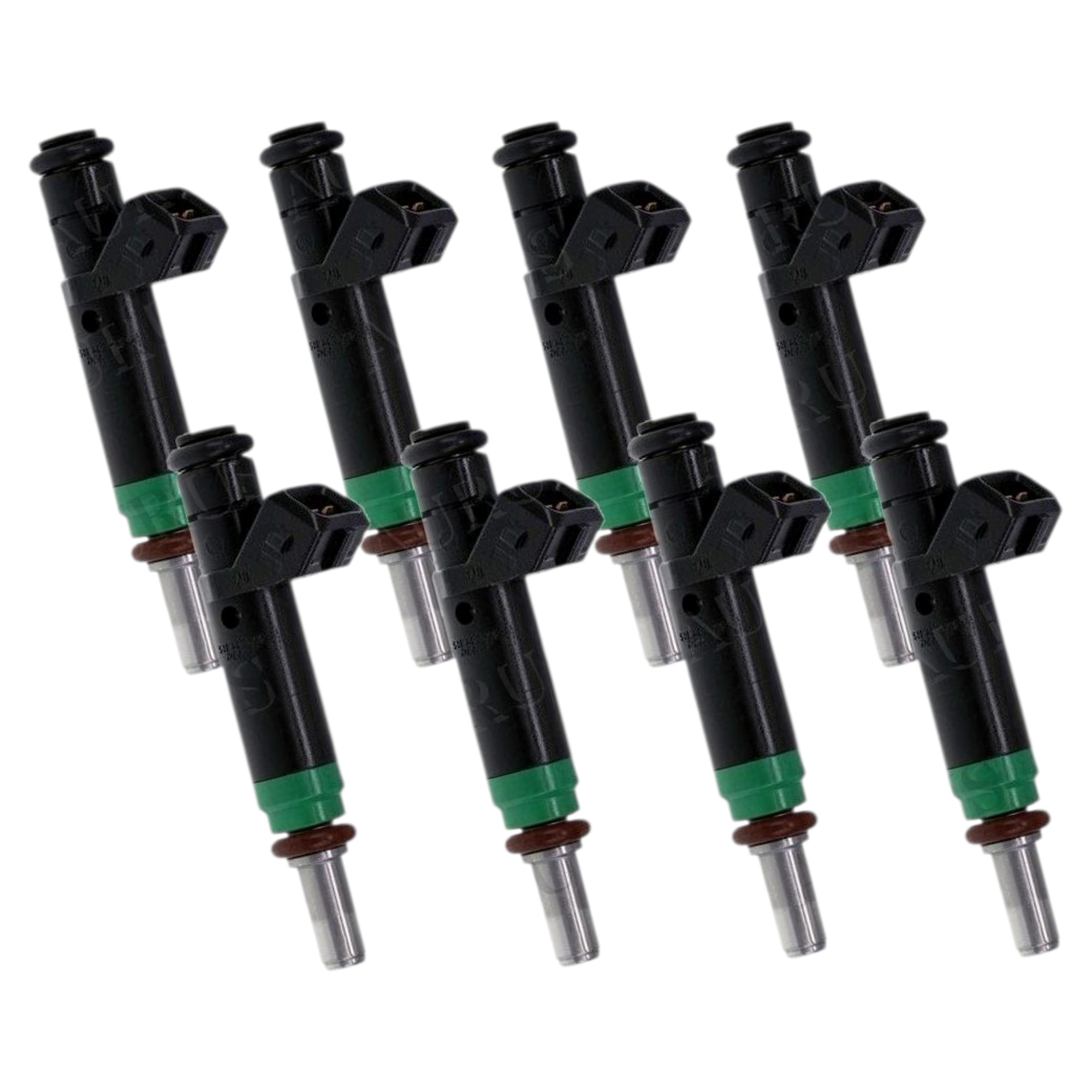 Siemens OEM Set of 8 Fuel Injectors for 2004-2010 BMW X5 545i 550i 650i 645Ci 750i 750Li V8 7525721