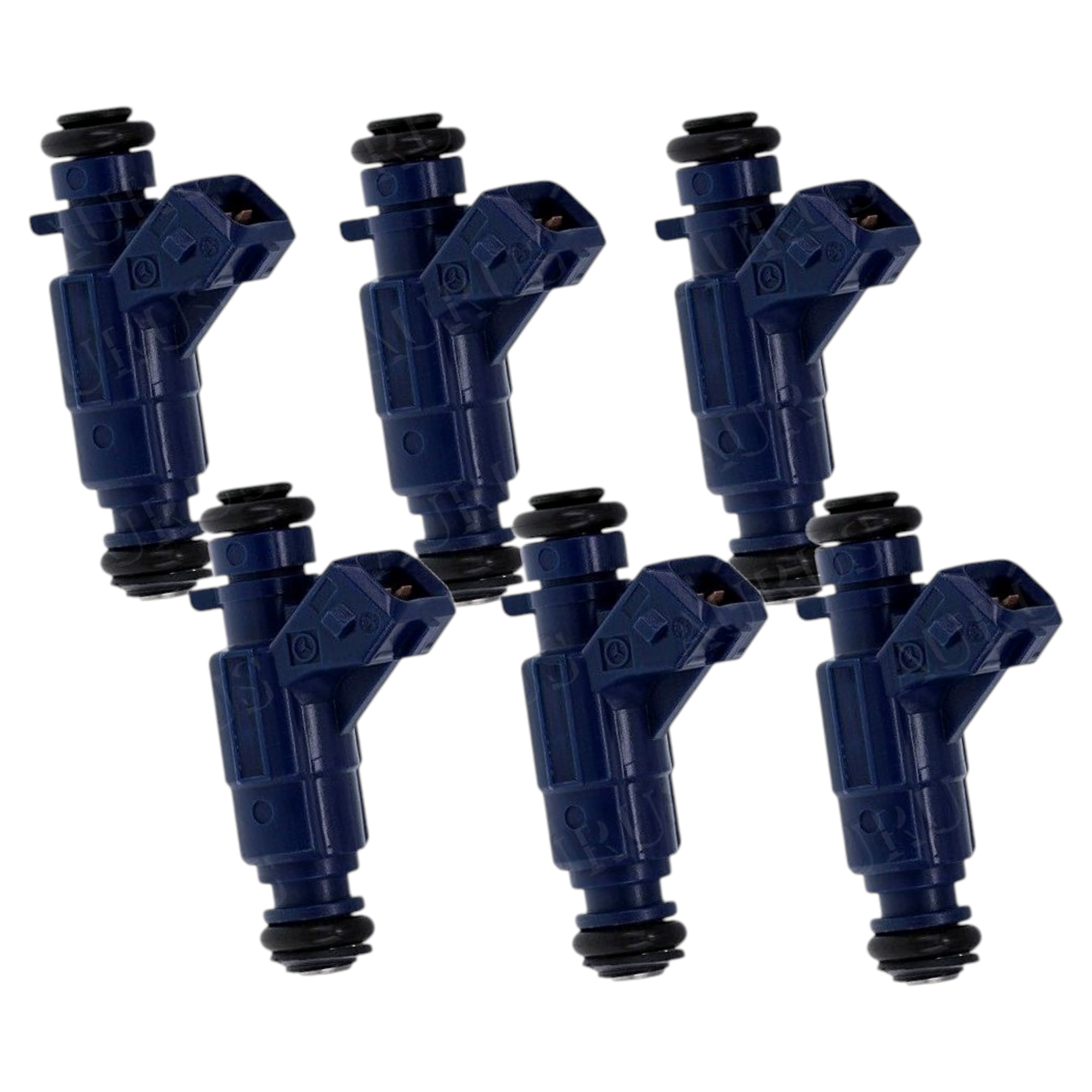 Bosch OEM Set of 6 Fuel Injectors for 2000-2008 Mercedes C240 CLK320 E320 ML320 SLK320 V6 0280156014