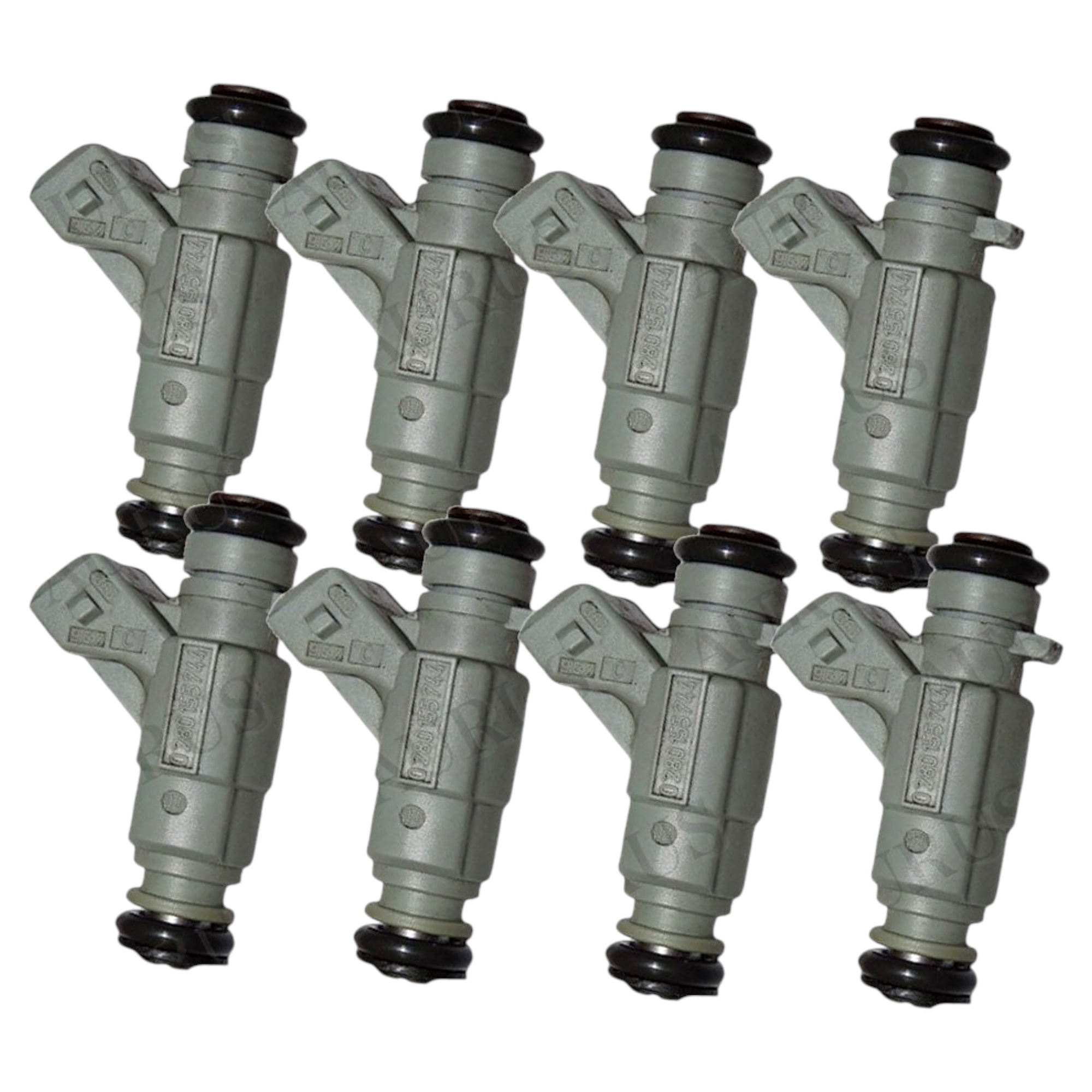 Bosch OEM Set of 8 Fuel Injectors for 1999-2000 Mercedes CLK430 E430 ML430 SL500 S430 CL500 0280155744