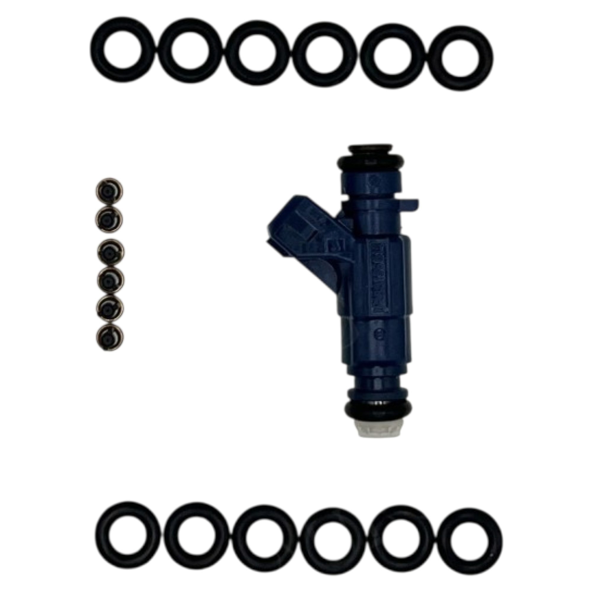 Aurus OEM Set of 6 Fuel Injector Repair Kits for 2000-2008 Mercedes C240 CLK320 E320 ML320 SLK320 V6 0280156014