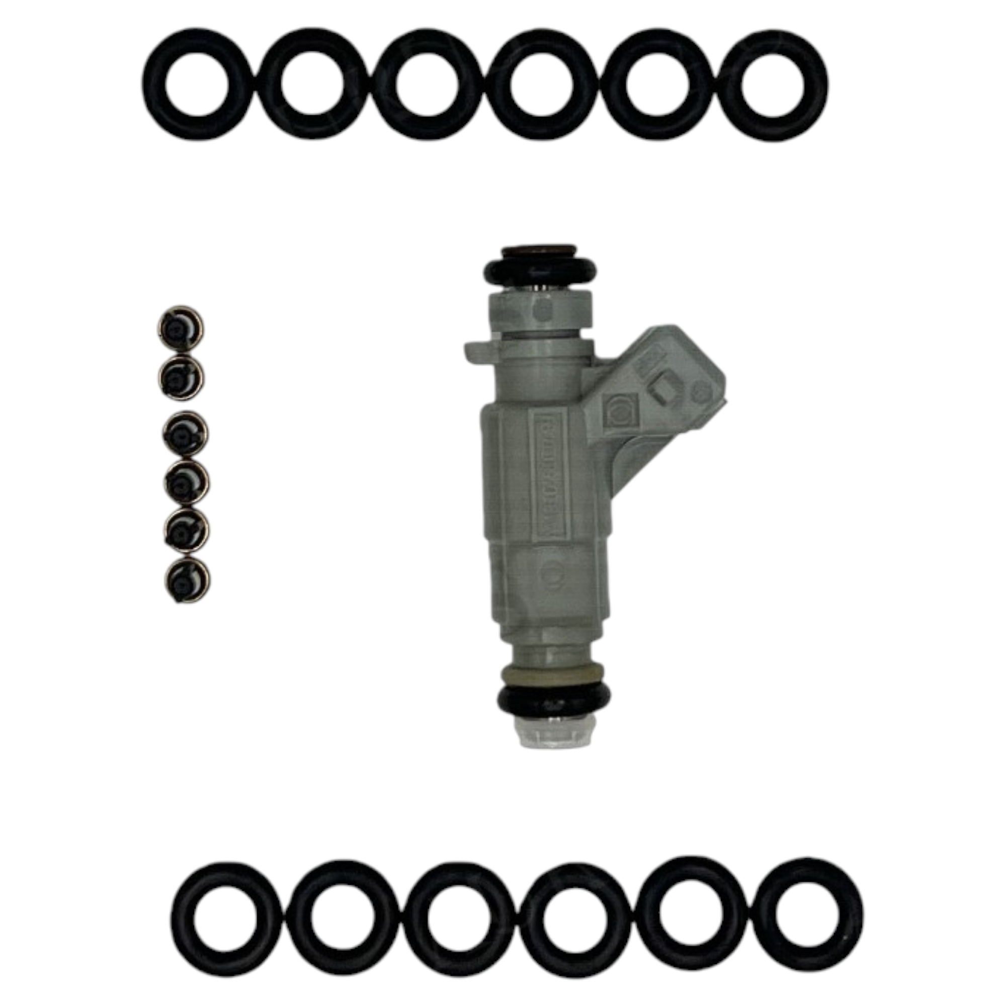 Aurus OEM Set of 6 Fuel Injector Repair Kits for 1998-2000 Mercedes-Benz ML320 3.2L V6 0280155744