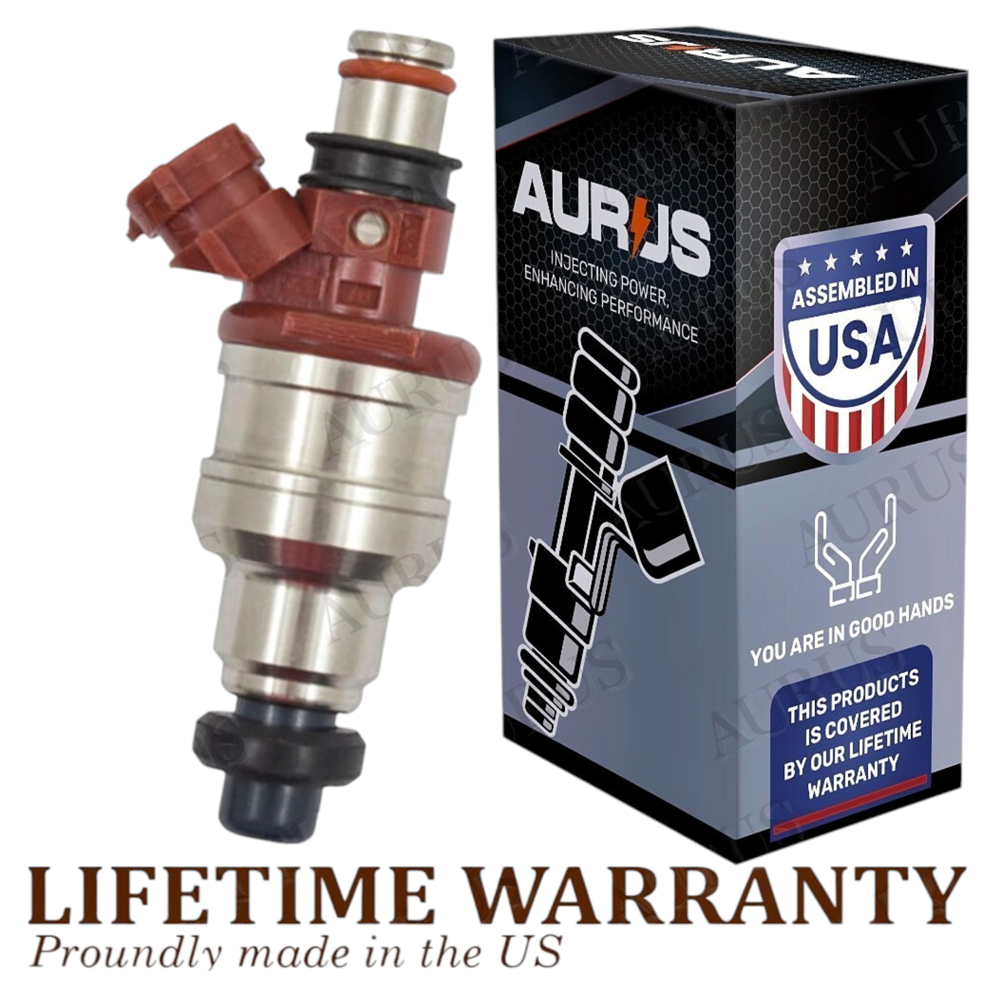 Aurus OEM Fuel Injector for 1989-1995 Toyota PICKUP 4RUNNER 2.4L 23250-35040