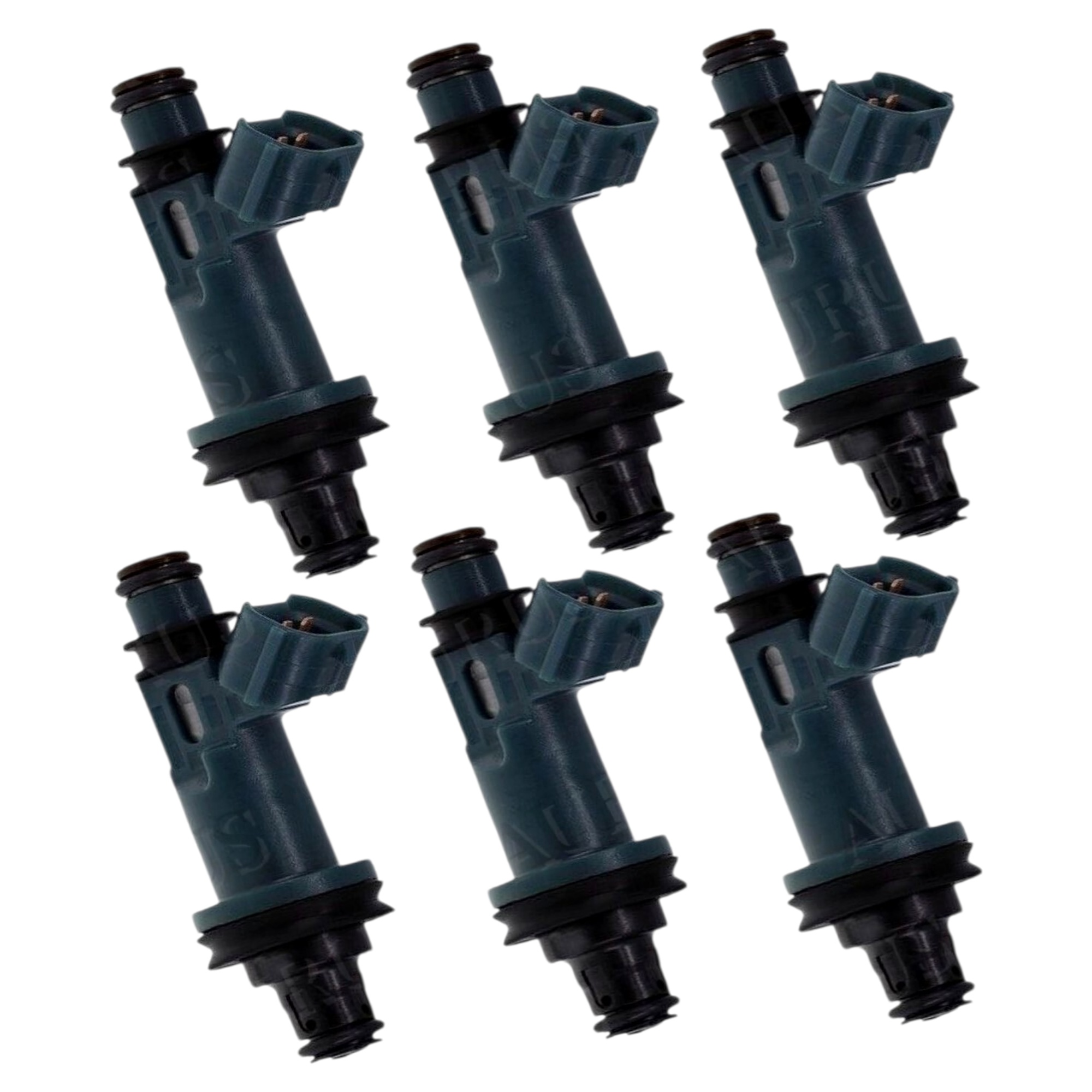 Denso OEM Set of 6 Fuel Injectors for CAMRY HIGHLANDER SIENNA SOLARA Lexus ES RX 23250-20020