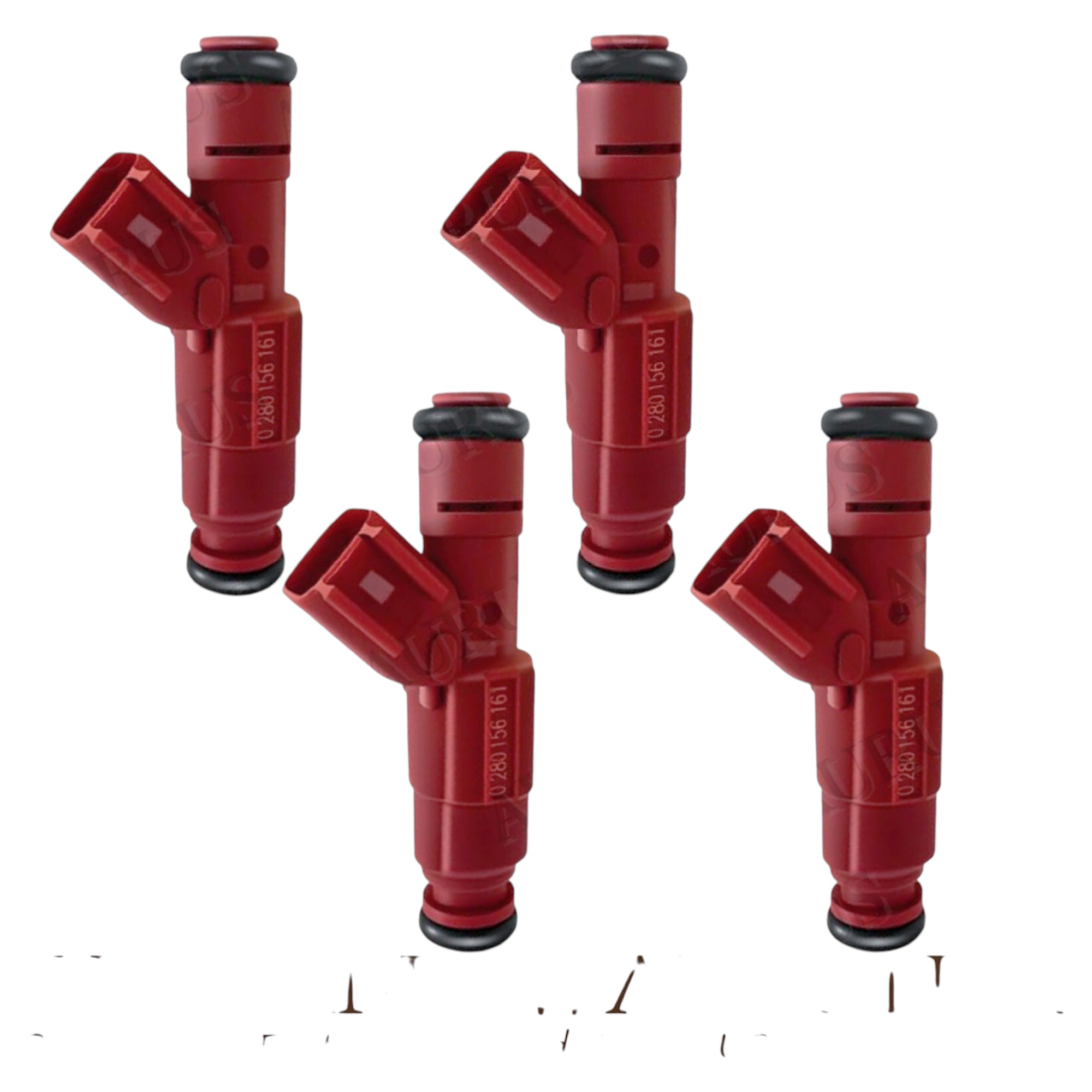 Bosch OEM Set of 4 Fuel Injectors for 2003-2009 Mercury Milan Ford Focus Fusion 2.0 2.3 0280156161