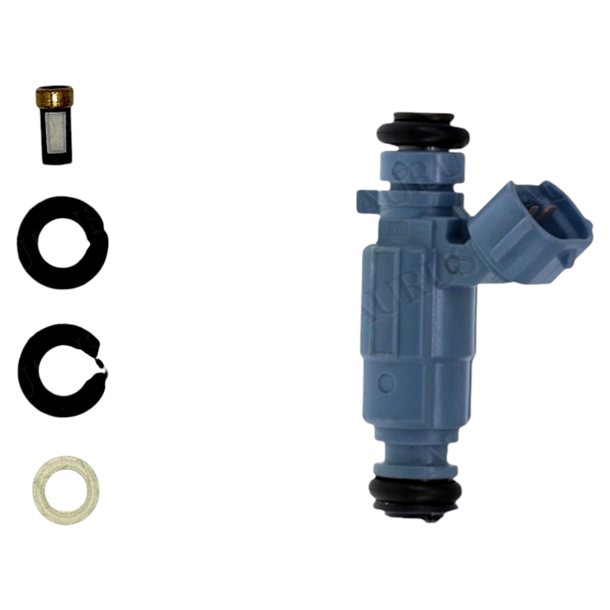 Aurus OEM Set of 6 Fuel Injector Repair Kits for 2002-2006 Hyundai Santa Fe XG350 Kia Sorento Sedona 35310-38010