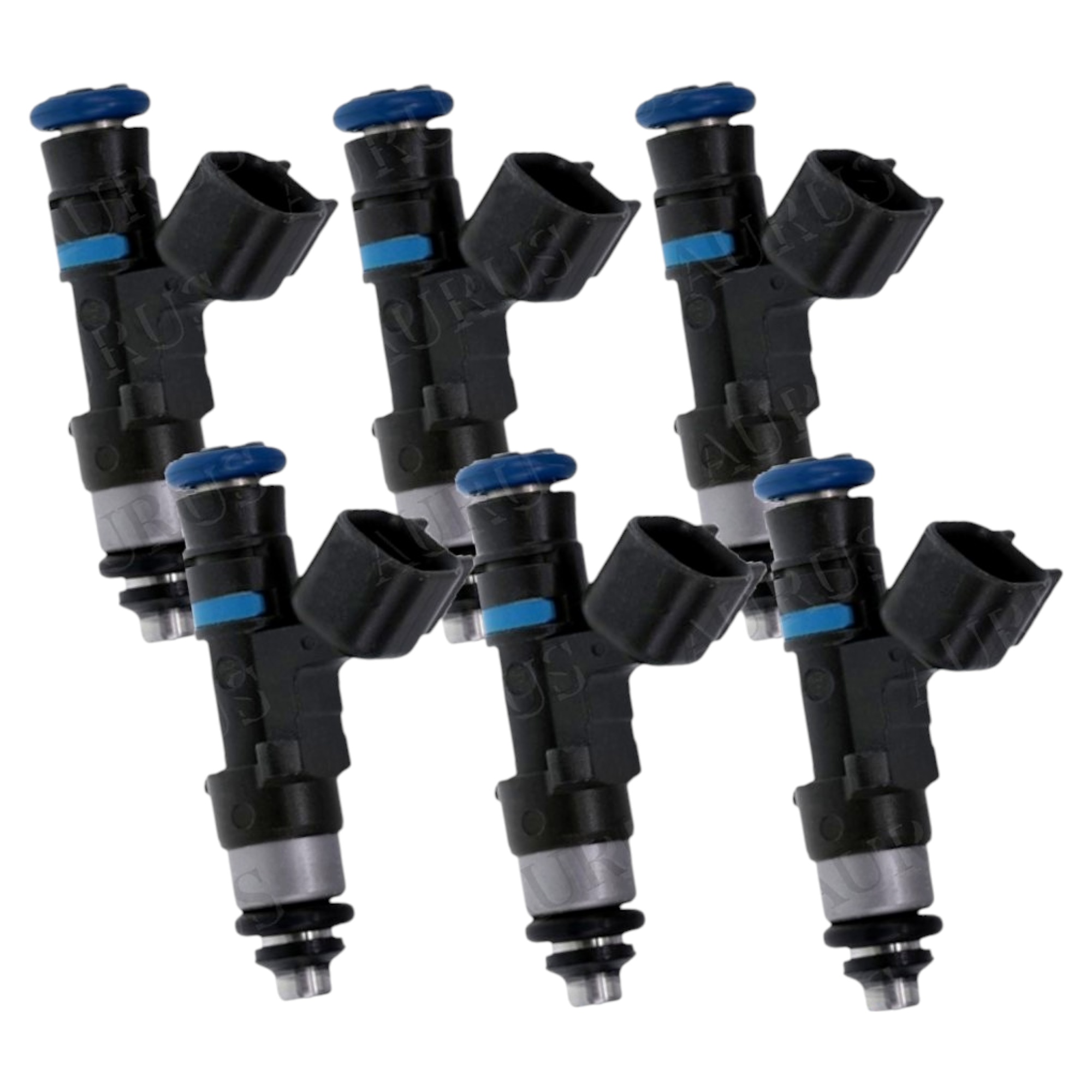 Bosch OEM Set of 6 Fuel Injectors for 2005-2011 Land Rover Ford Mazda Mercury 0280158055