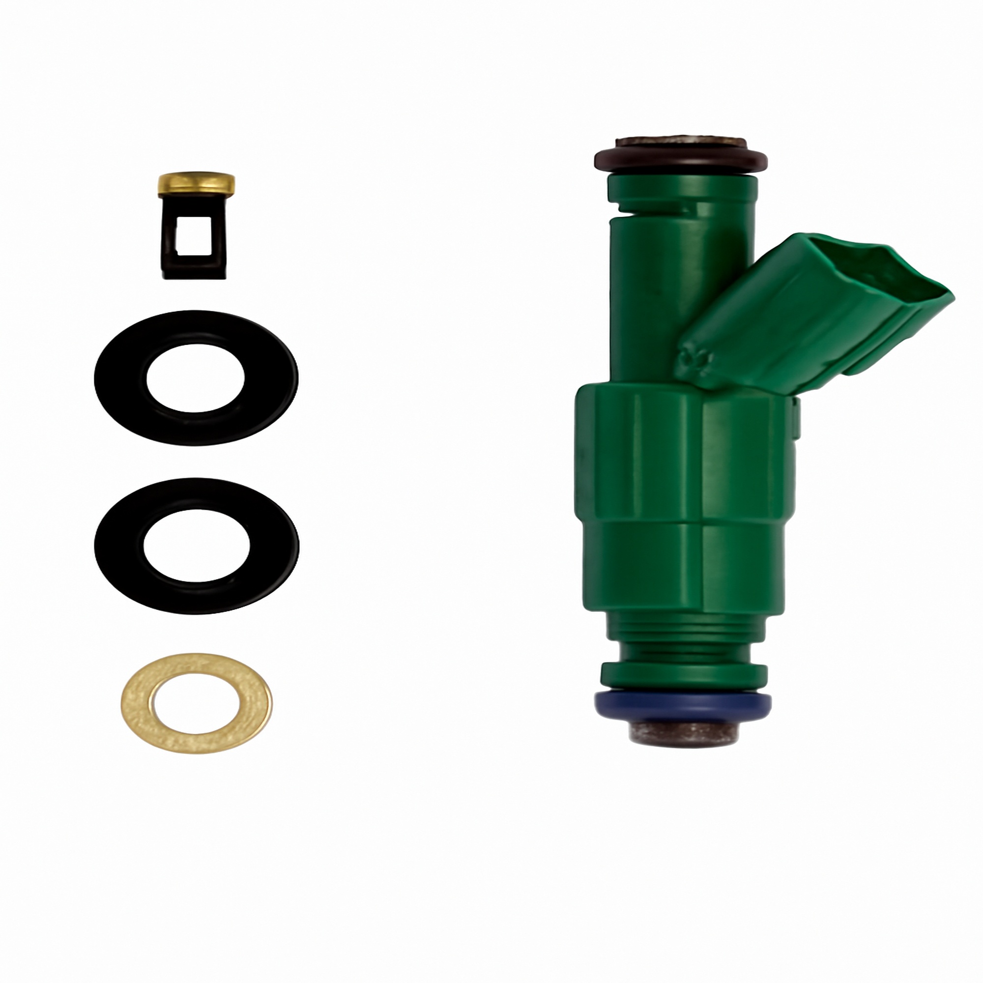 Aurus OEM Set of 4 Fuel Injector Repair Kits for 2003-2007 Mazda 3 5 6 2.3L I4 0280156193
