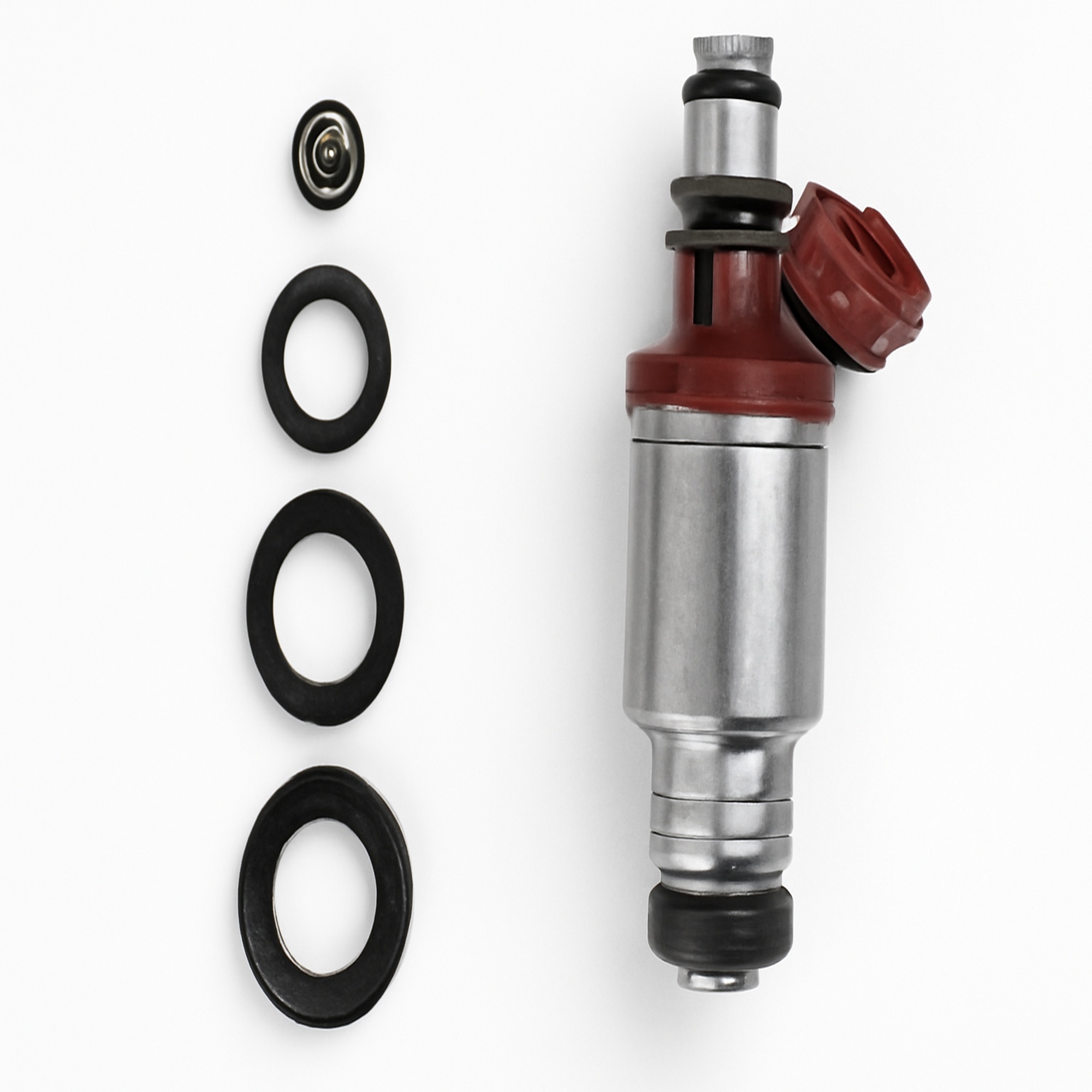 Aurus OEM Set of 4 Fuel Injector Repair Kits for 1993-1997 Toyota Corolla Celica Geo Prizm 1.8L I4 23250-16160