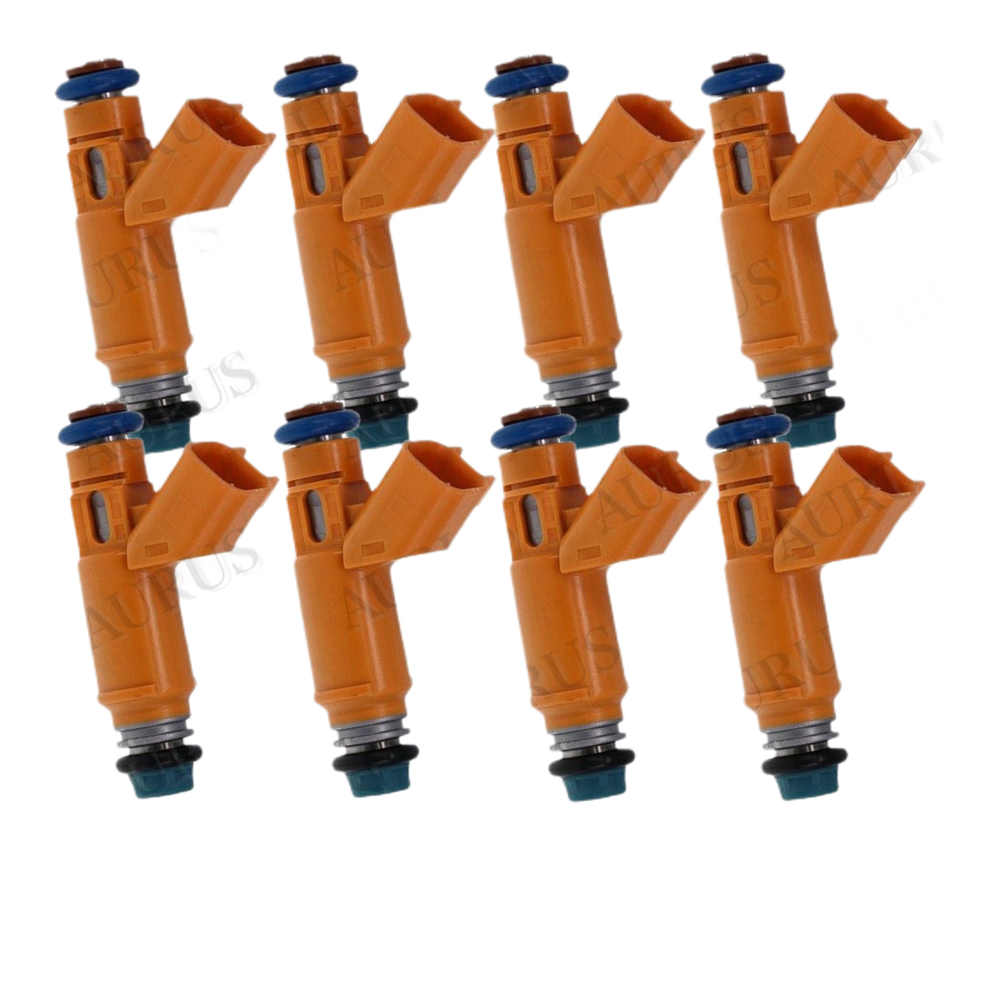 Denso OEM Set of 8 Fuel Injectors for 2003-2009 LR3 Range Rover Jaguar S-Type XK8 XJ8 2W93-AA