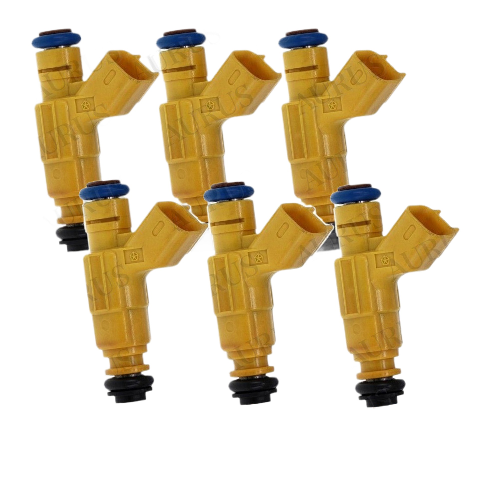 Bosch OEM Set of 6 Fuel Injectors for 2003-2004 Dodge Stratus Chrysler Sebring 2.7L V6 0280156133