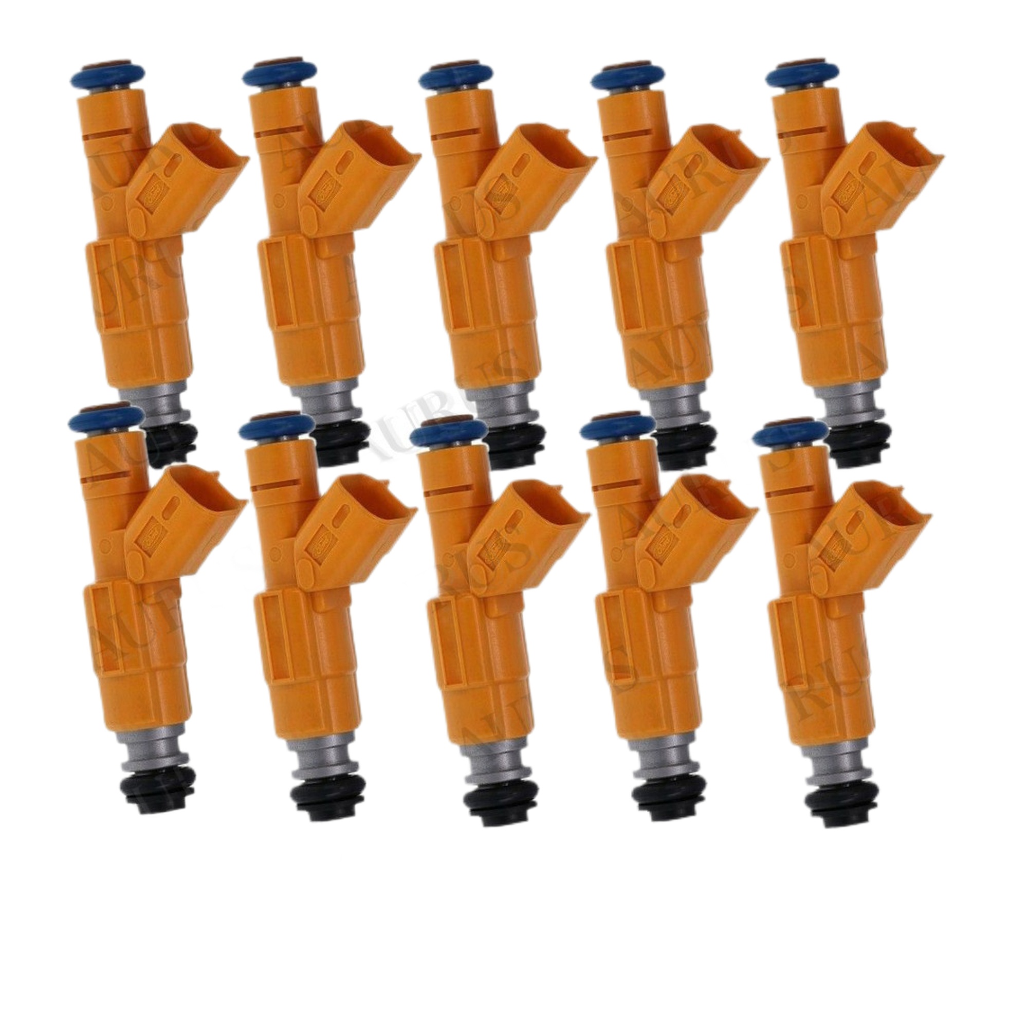Bosch OEM Set of 10 Fuel Injectors for 99 Ford E-350 E-450 F-250 F-350 F-450 F-550 F53 0280155857