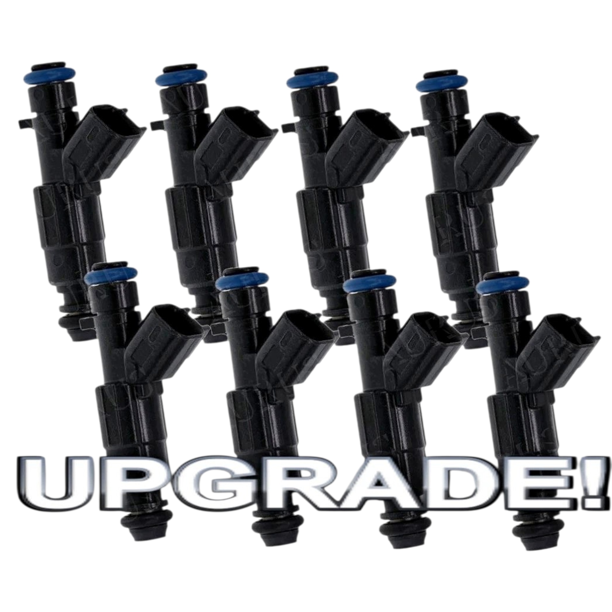 Bosch OEM Set of 8 Fuel Injectors Fuel Delivery & Engine Sufficiency 4 HOLES for 2000-2003 Dakota Durango Ram 5.9L V8 thumbnail 2