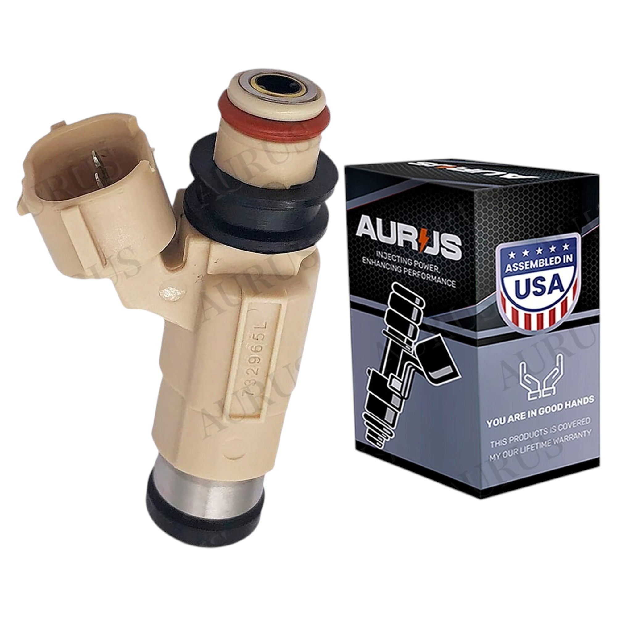 Aurus OEM Fuel Injector for 2001-2005 Mitsubishi Dodge Chrysler Sebring Stratus CDH-240