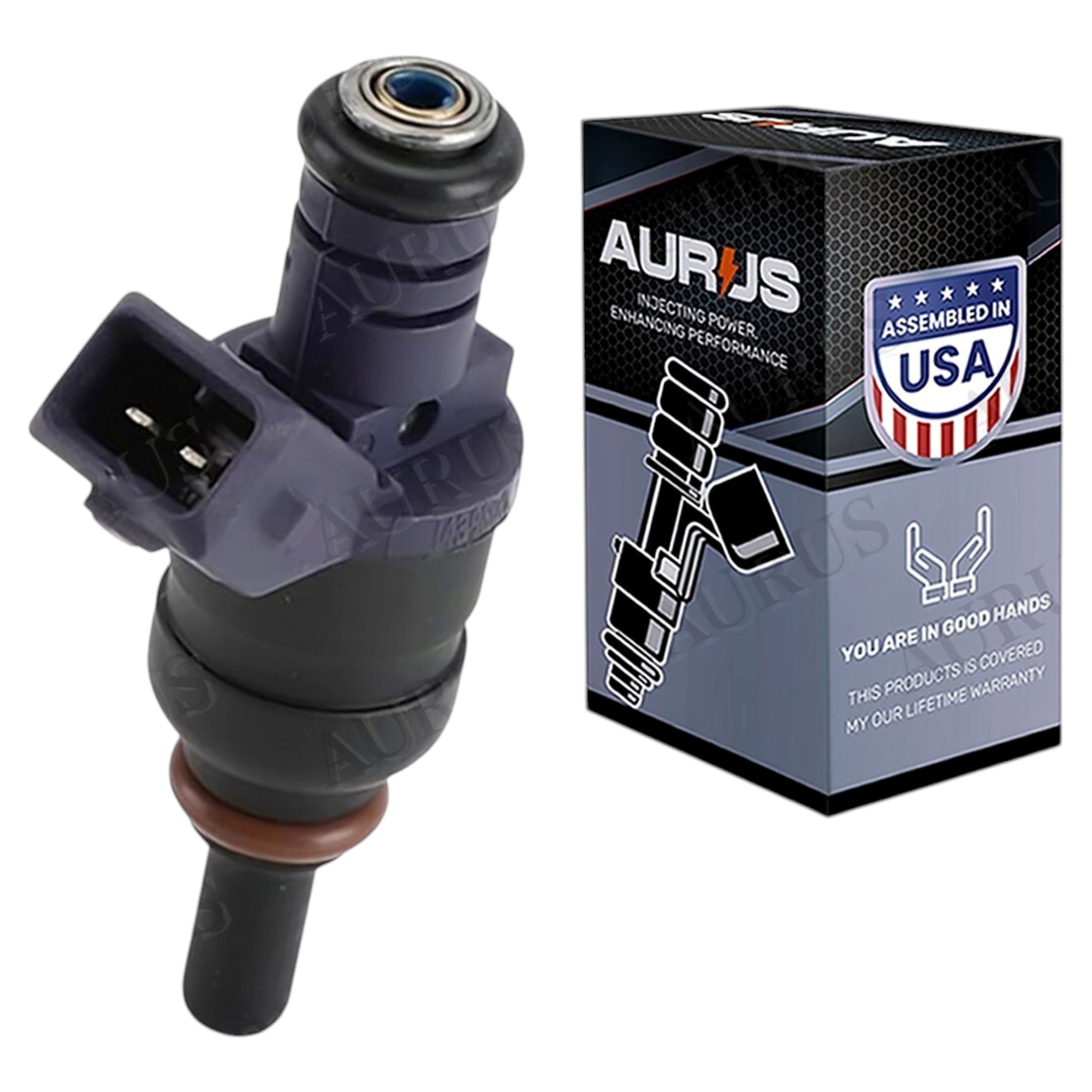 Aurus OEM Fuel Injector for 2001-2006 BMW X3 X5 Z3 Z4 330ci 330i 330xi 530i 3.0L 1439800
