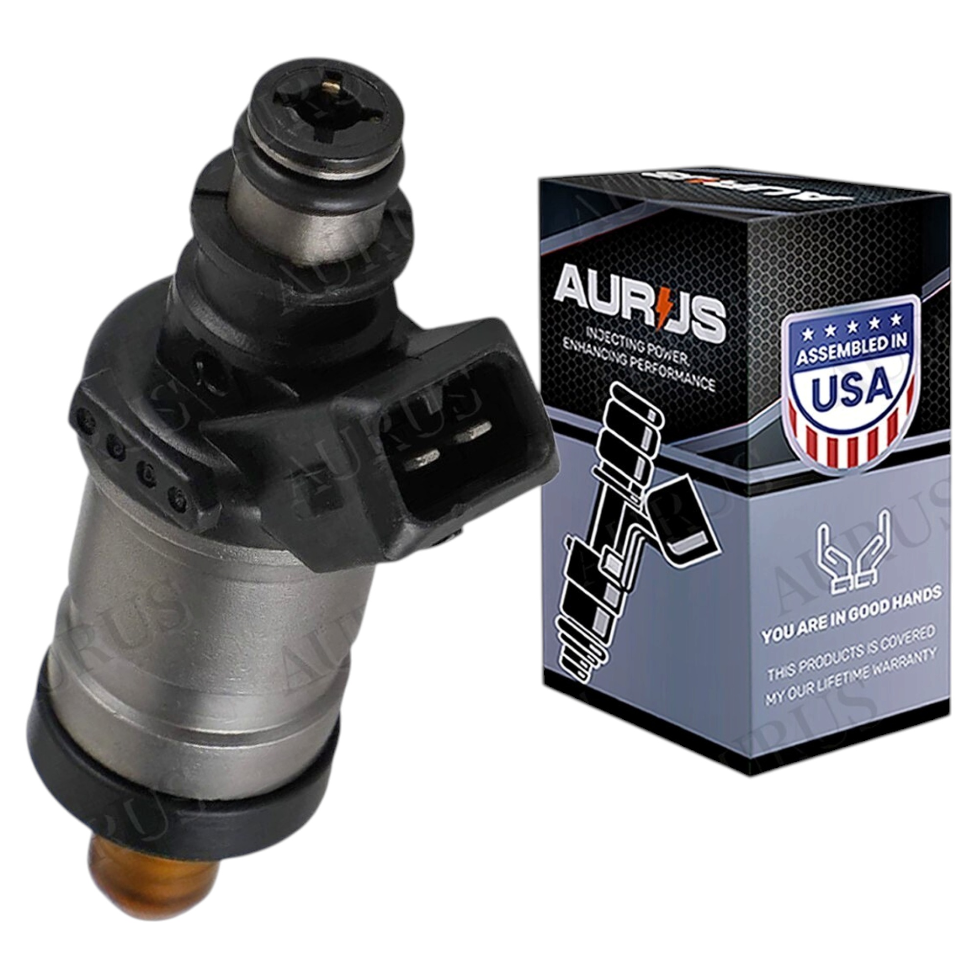Aurus OEM Fuel Injector 06164-P0F-000 for 1993-1996 Honda PRELUDE 2.2L VTEC 06164P13000