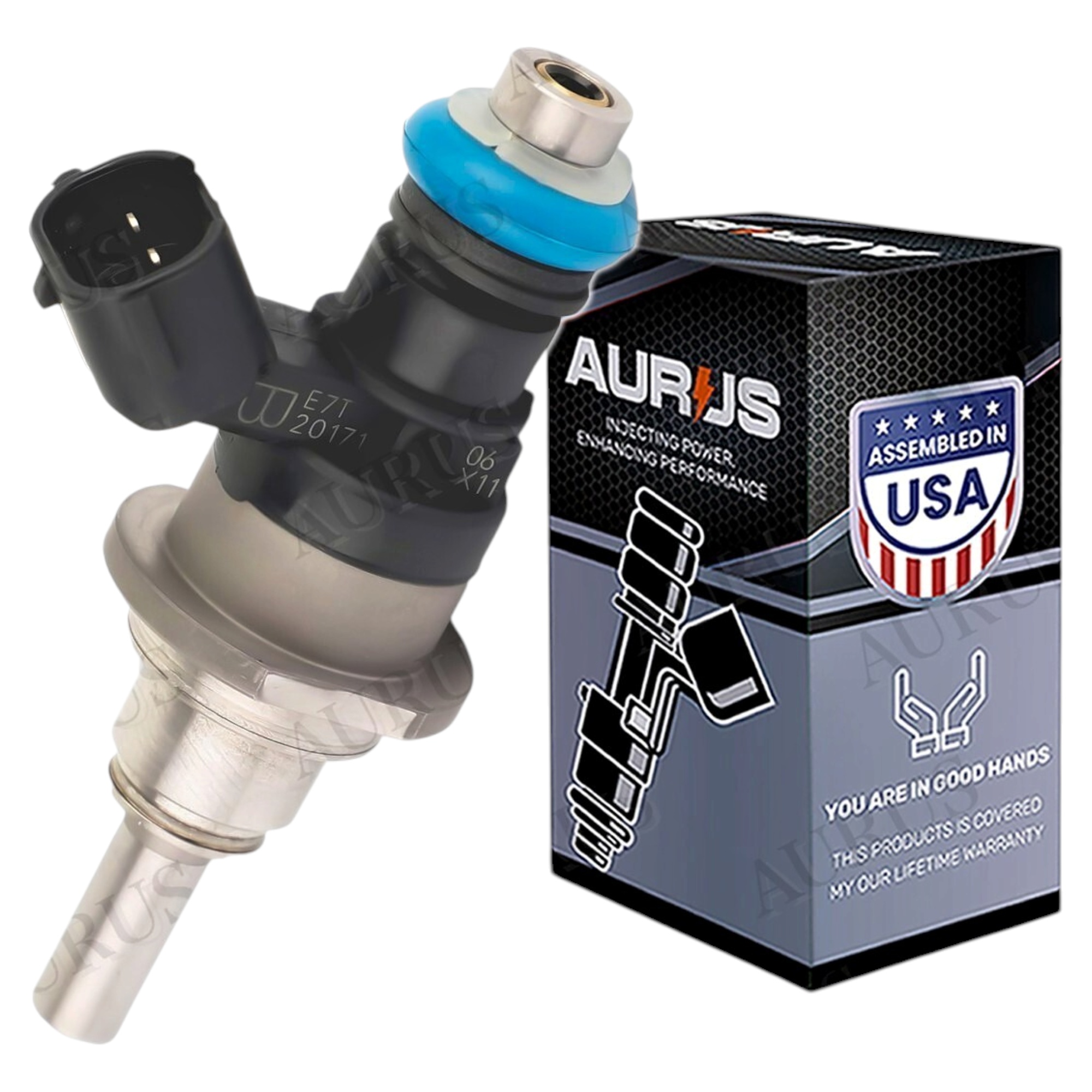 Aurus OEM Fuel Injector for 2003-2016 Mazda CX-7 MazdaSpeed6 MazdaSpeed3 2.3L I4 L3K9-13-250A