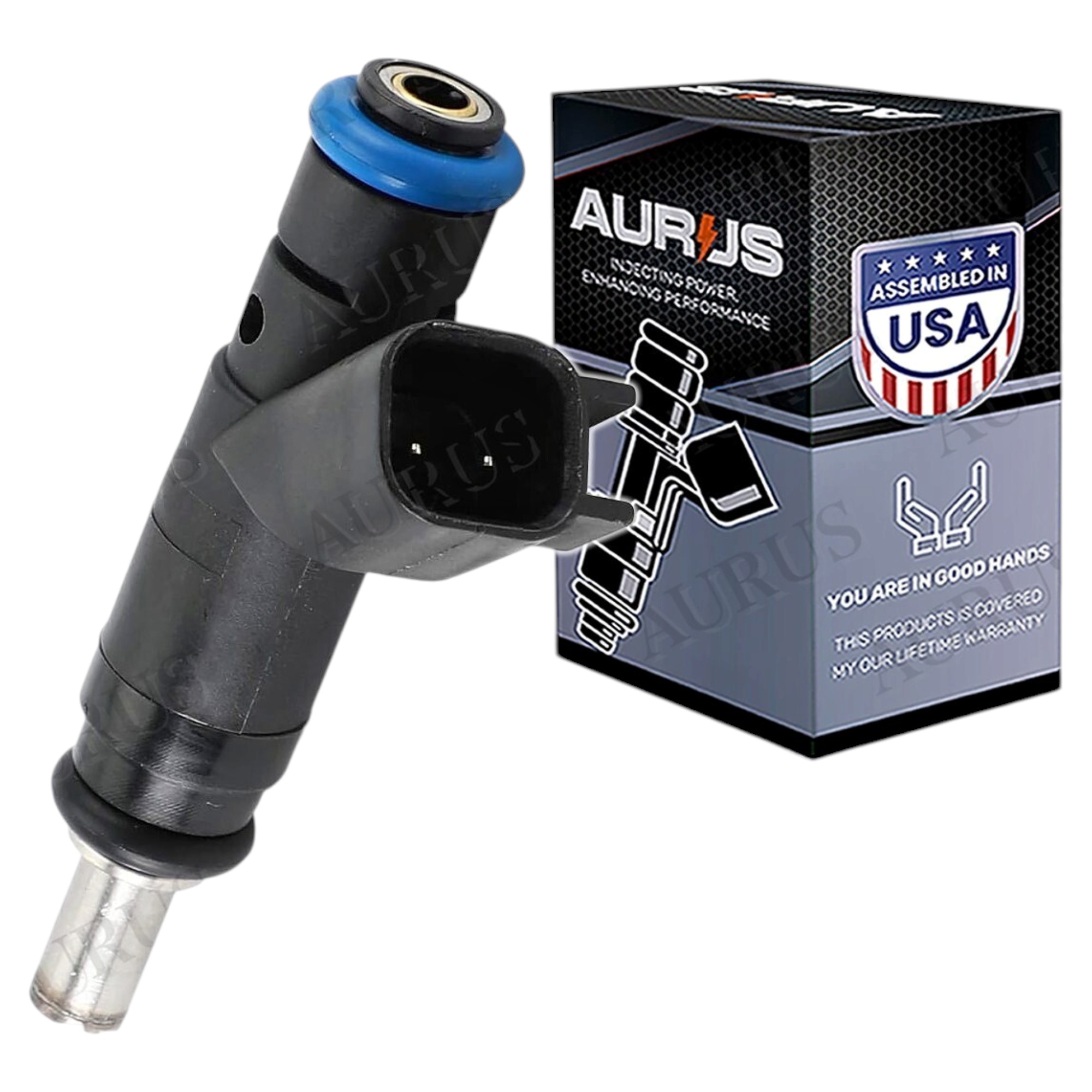 Aurus OEM Fuel Injector for 2008-2013 Jeep Ram Dodge Chrysler 4.7L 04591851AA