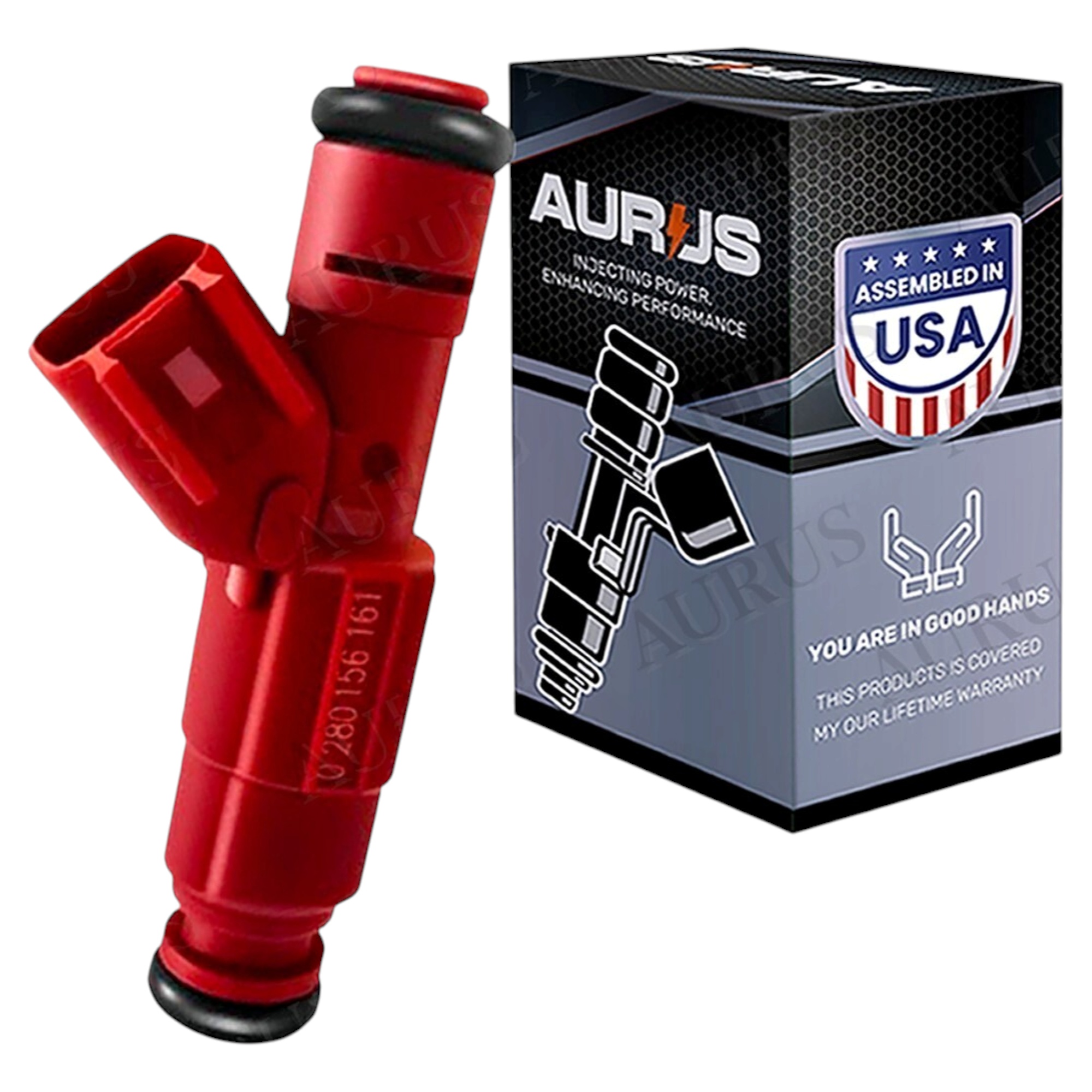 Aurus OEM Fuel Injector for 1999-2008 Jeep Cherokee Wrangler Ford Mustang Escape 0280156161