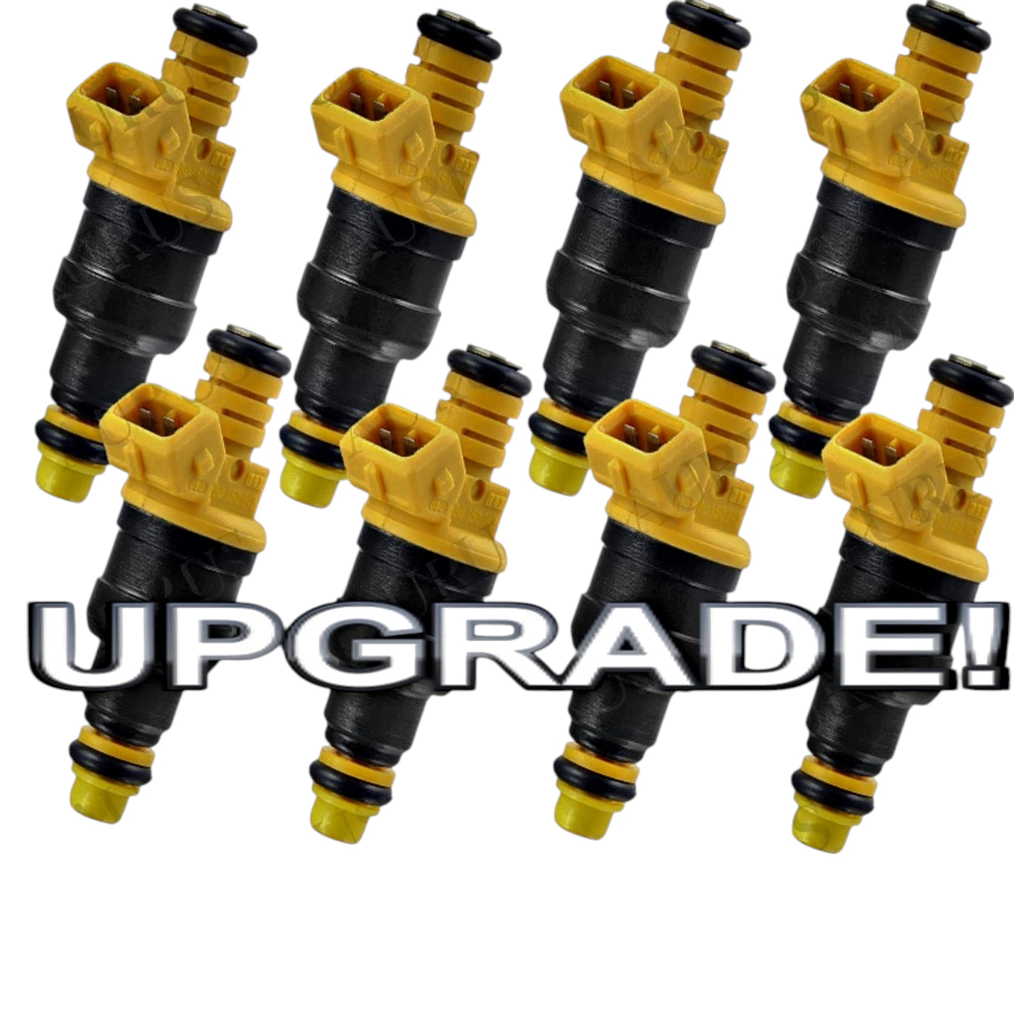 Bosch OEM Fuel Delivery and Engine Efficiency Set of 8 Fuel Injectors 22LB 4 HOLE for 1996-1999 Jeep Dodge 5.2L 5.9L