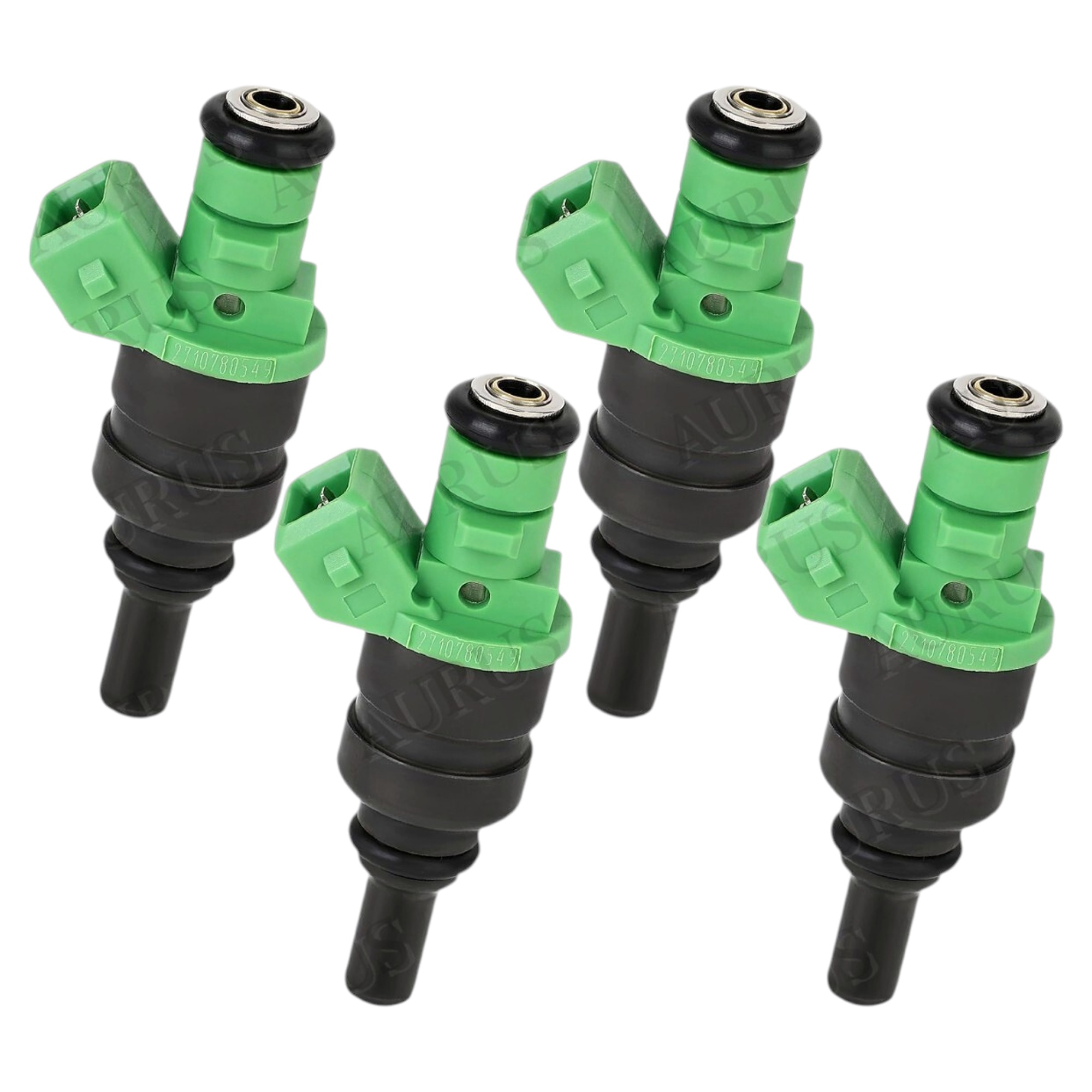 Siemens OEM Set of 4 Fuel Injectors for 2003-2005 Mercedes-Benz C230 1.8L I4 Supercharged 2710780549 thumbnail 2