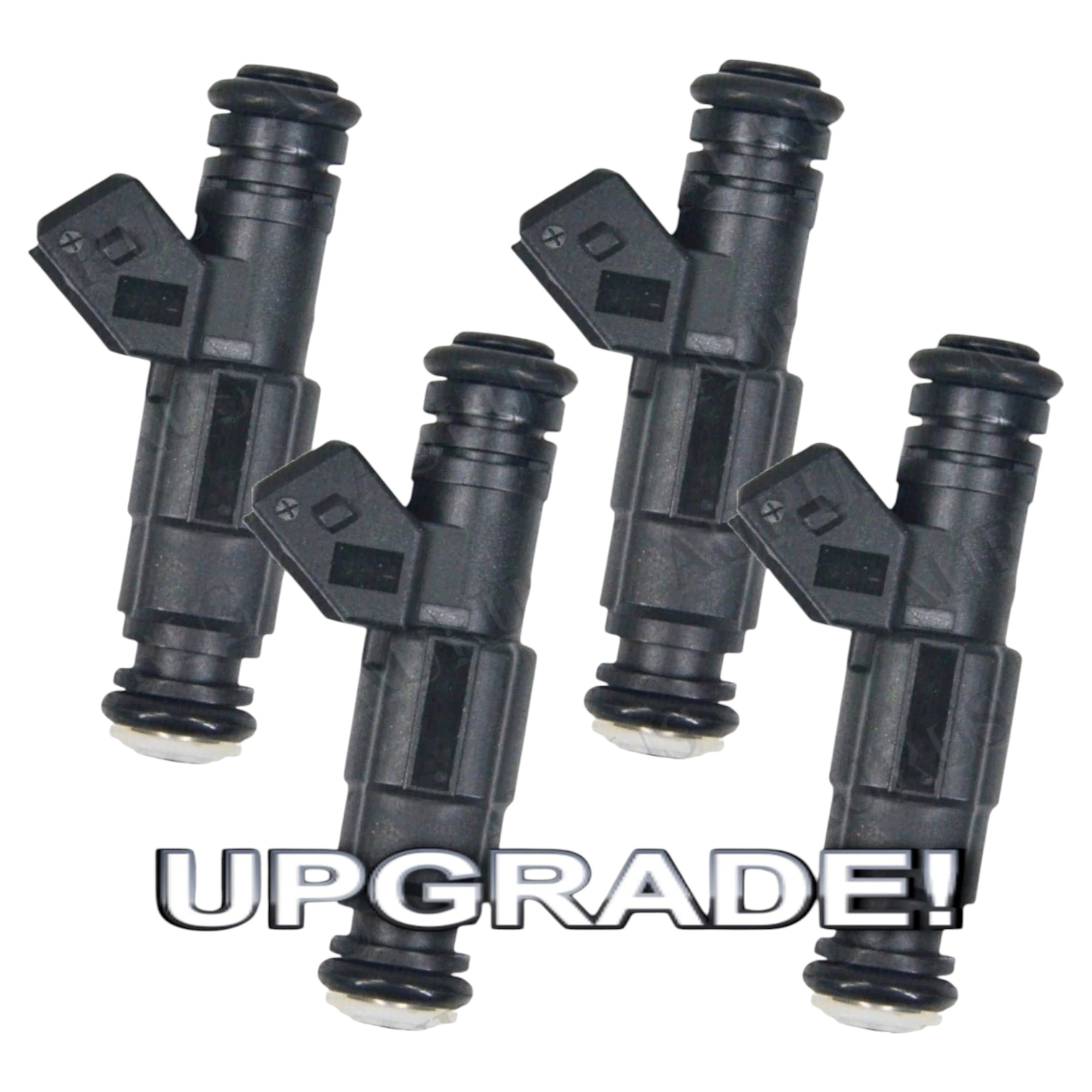 Bosch OEM Set of 4 Fuel Injectors HOLE UPGARDE 19LB for Dodge Jeep 2.5L I4 MPG HP