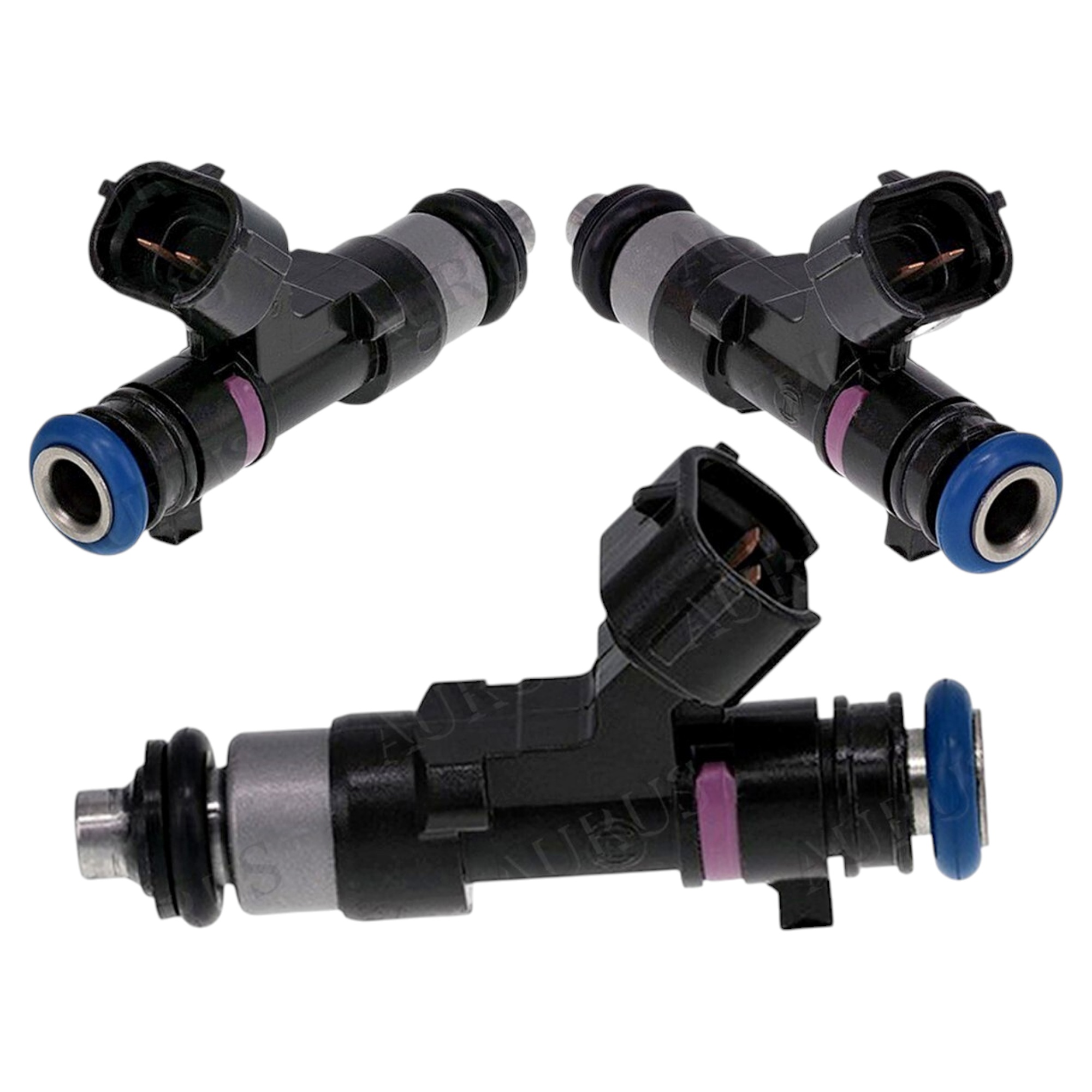 Aurus OEM Set of 8 Fuel Injectors for 04-17Infiniti Nissan Armada Titan NV3500 2500 0280158007 thumbnail 4