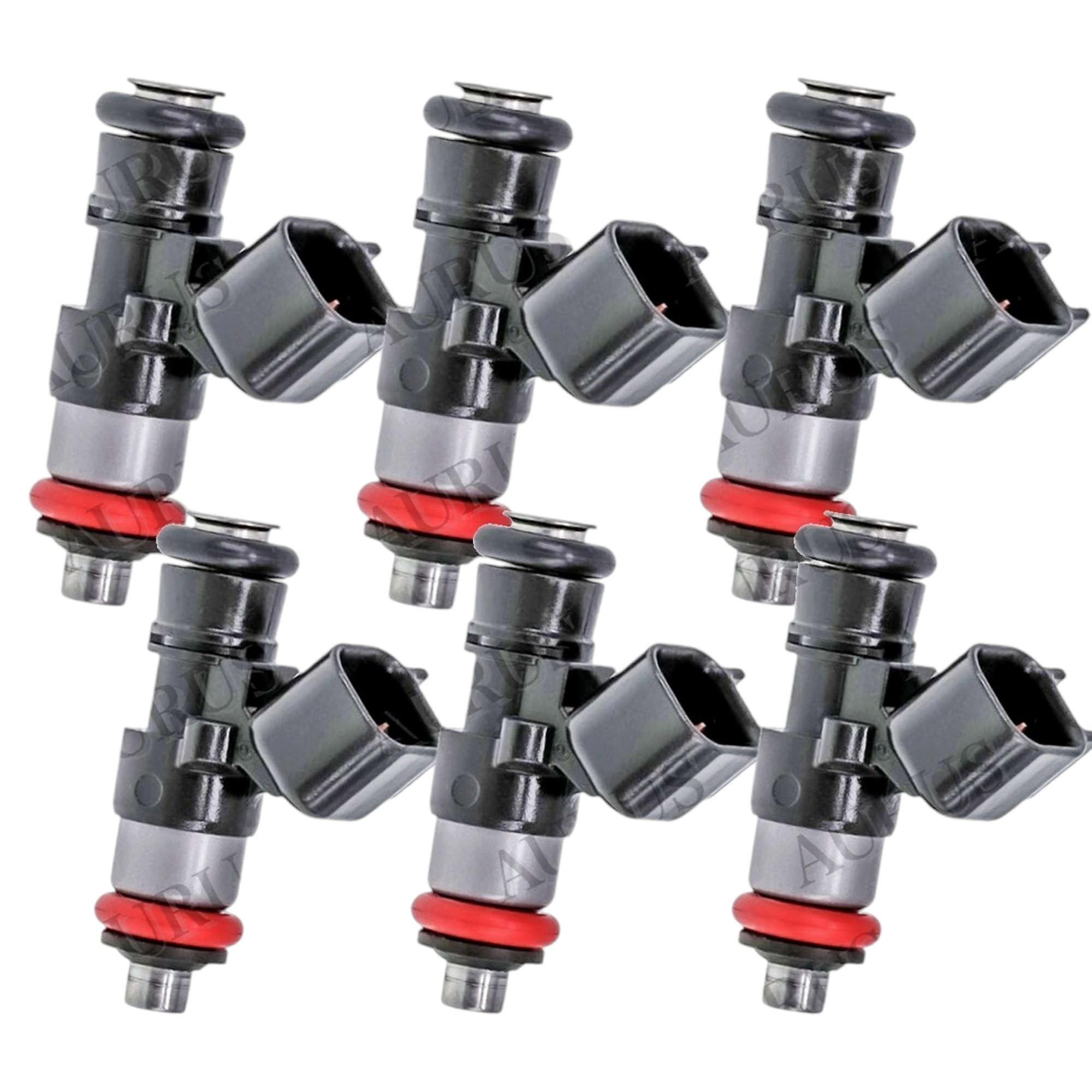 Bosch OEM Set of 6 Fuel Injectors for 2007-2012 Lincoln MKS Ford Flex Mercury Mazda 3.5 3.7L 0280158091