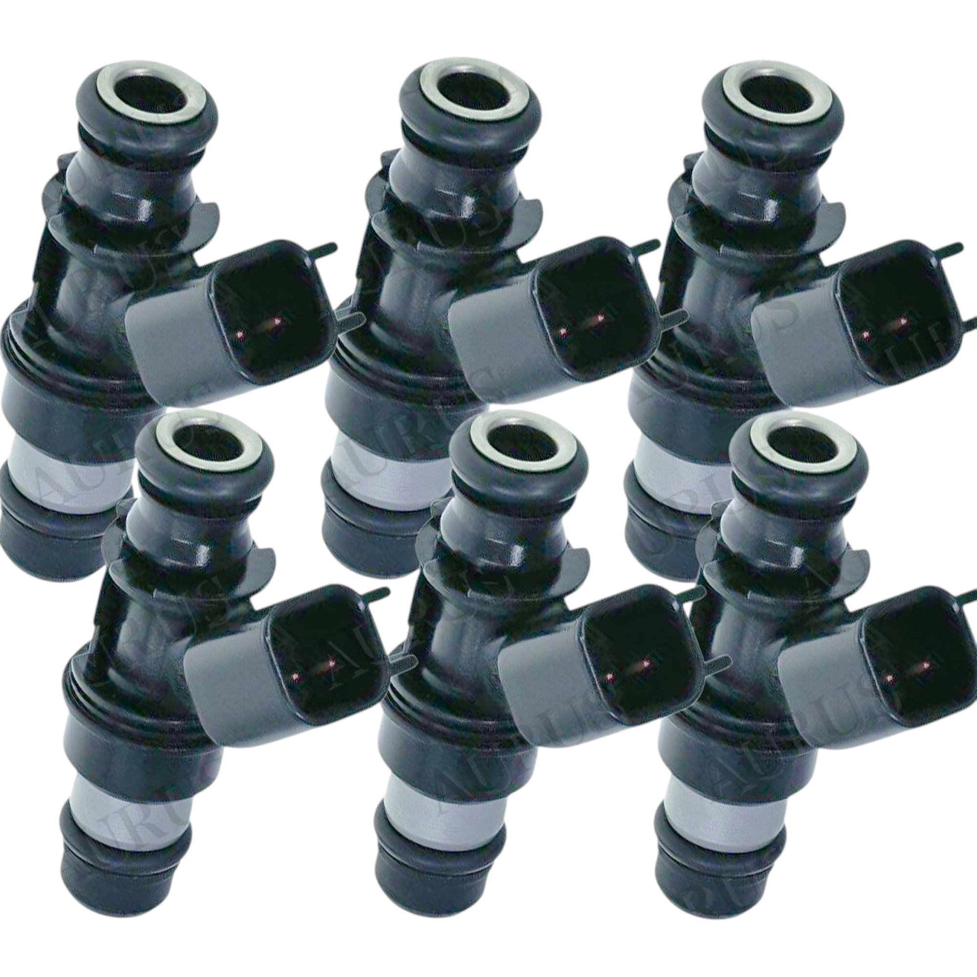 Delphi OEM Set of 6 Fuel Injectors for 2004-2007 Buick Chevy Malibu Pontiac Saturn 3.5L 12586557