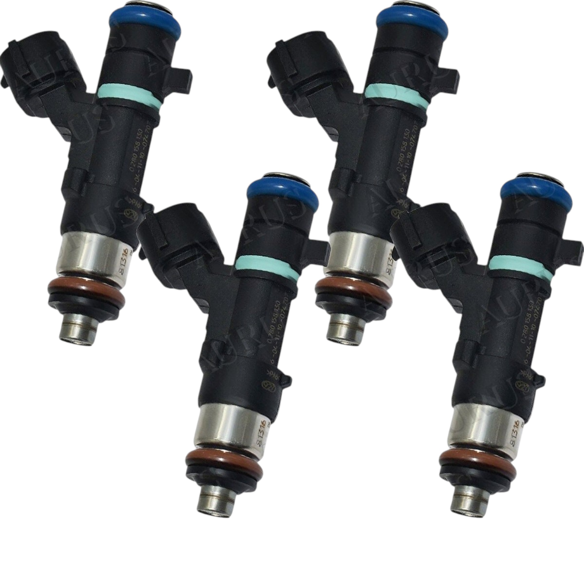 Bosch OEM Set of 4 Fuel Injectors for 2007-2015 Nissan Altima Rouge Sentra 2.5L 2.0L I4 0280158130