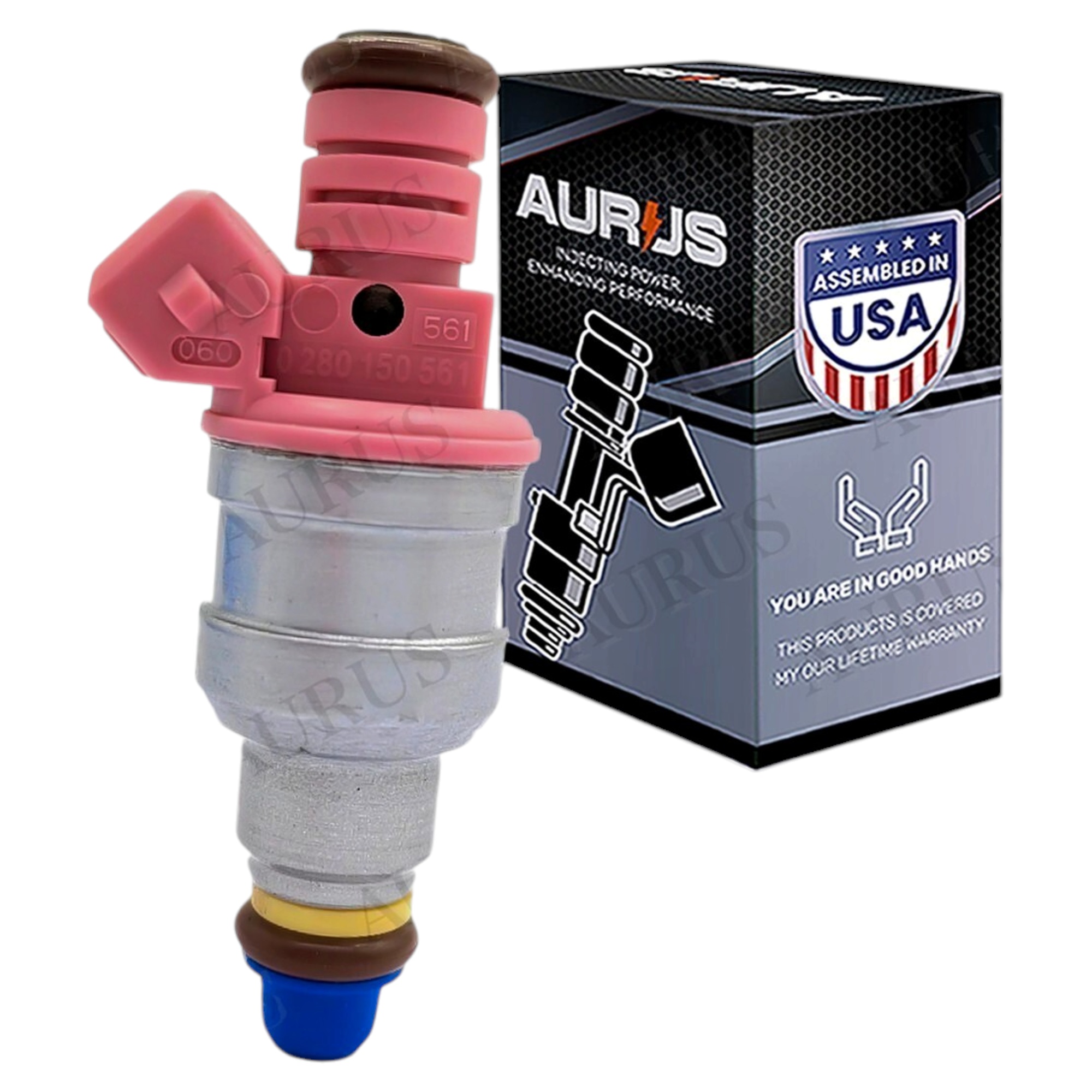 Aurus OEM Fuel Injector 0280150561 for 1999 2000-2004 Ford Mustang 4.6L V8 — view 1