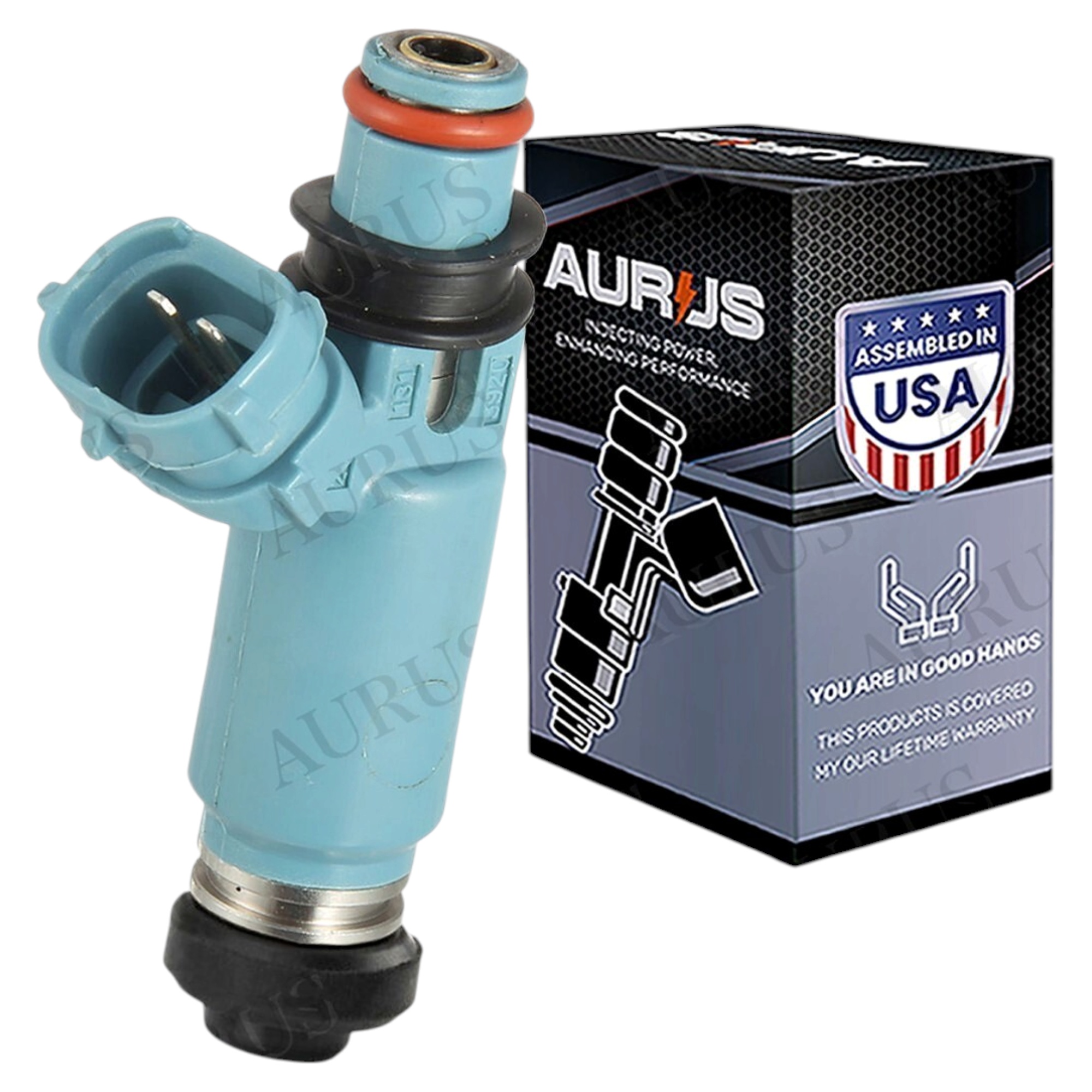 Aurus OEM Fuel Injector for 2002-2005 Subaru Impreza WRX 2.0L H4 195500-3920 — view 1