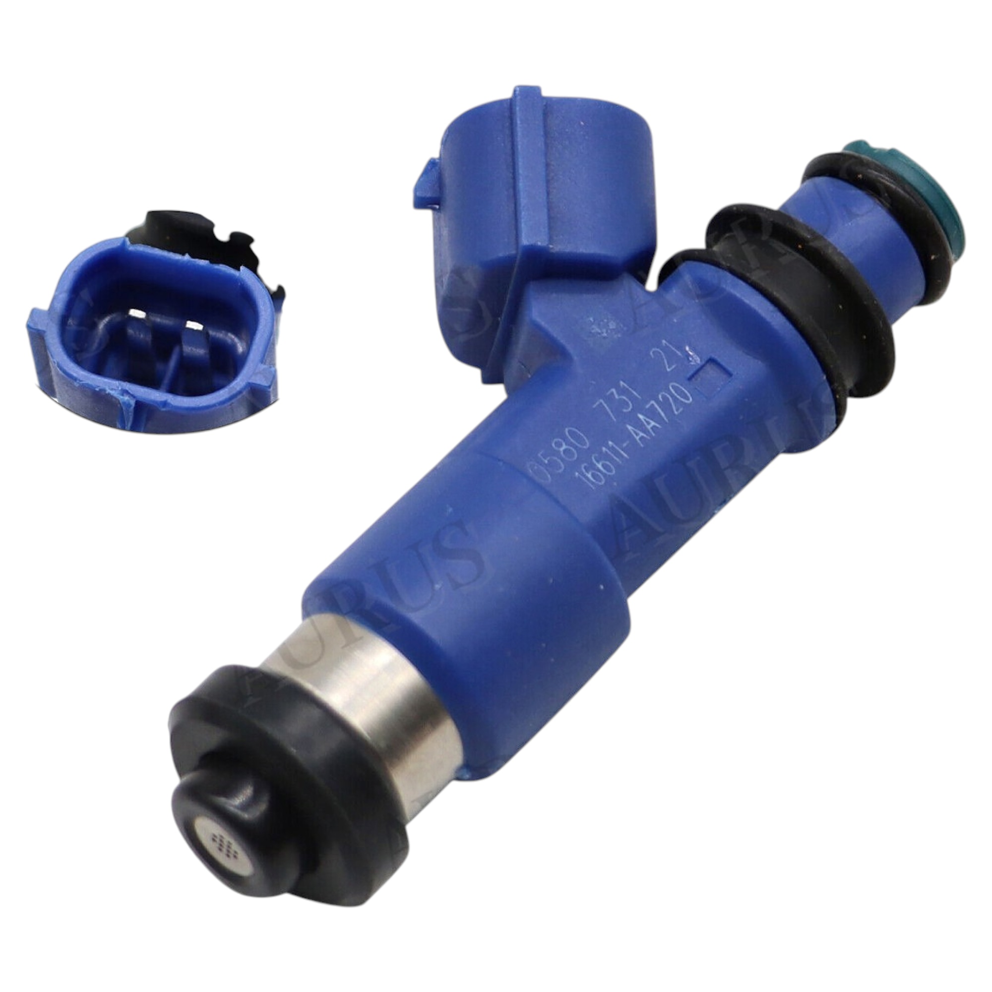 Aurus OEM Set of 4 Fuel Injectors for 2006-2015 Subaru Forester Impreza Legacy Outback 16600-AA720 thumbnail 4